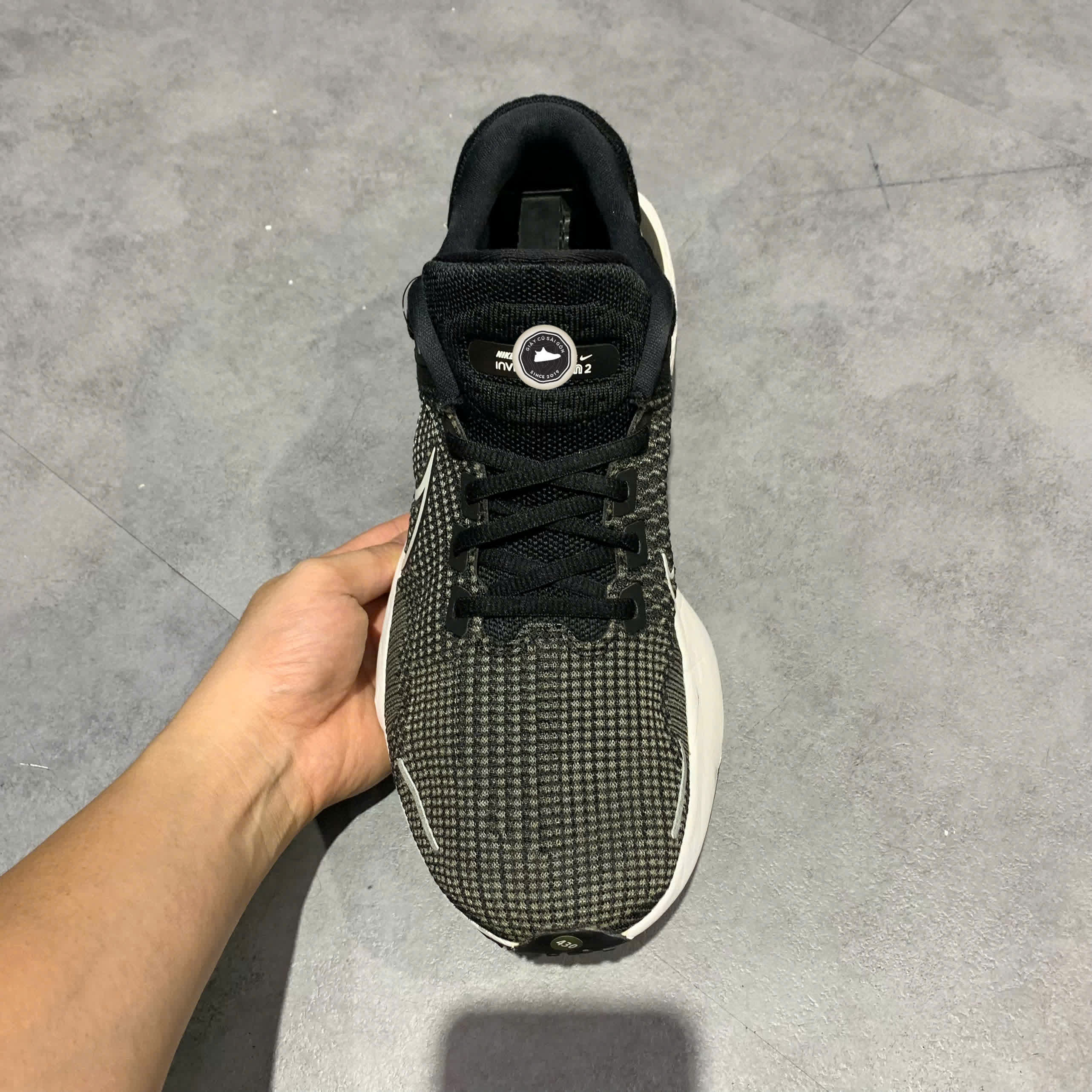 NIKE ZOOMX INVINCIBLE RUN FLYKNIT 2 'BLACK SUMMIT WHITE' DH5425-001 – GIÀY 2HAND