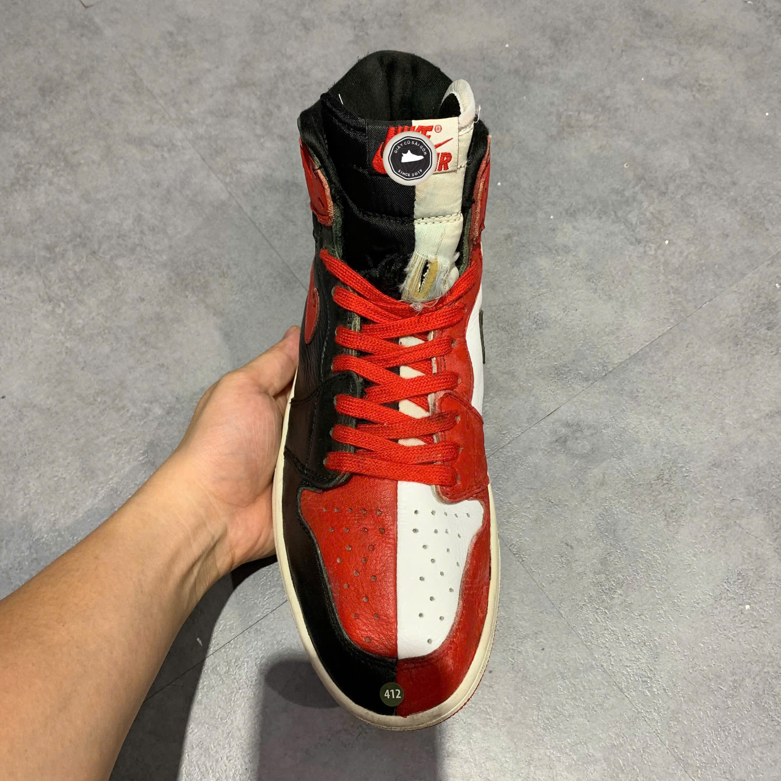 High Top Jordan Air Black And Red NIKE AIR JORDAN RETRO HIGH OG