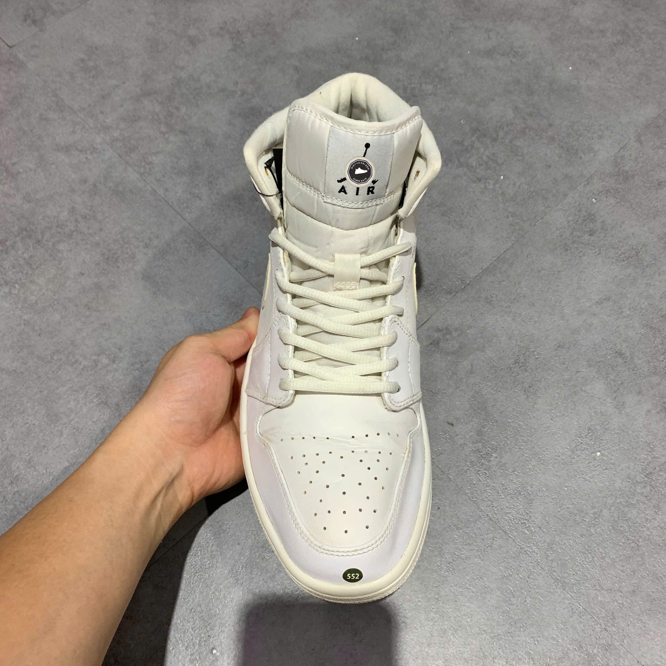 ​​​​​​​AIR JORDAN 1 MID 554724 110 - GIÀY 2HAND