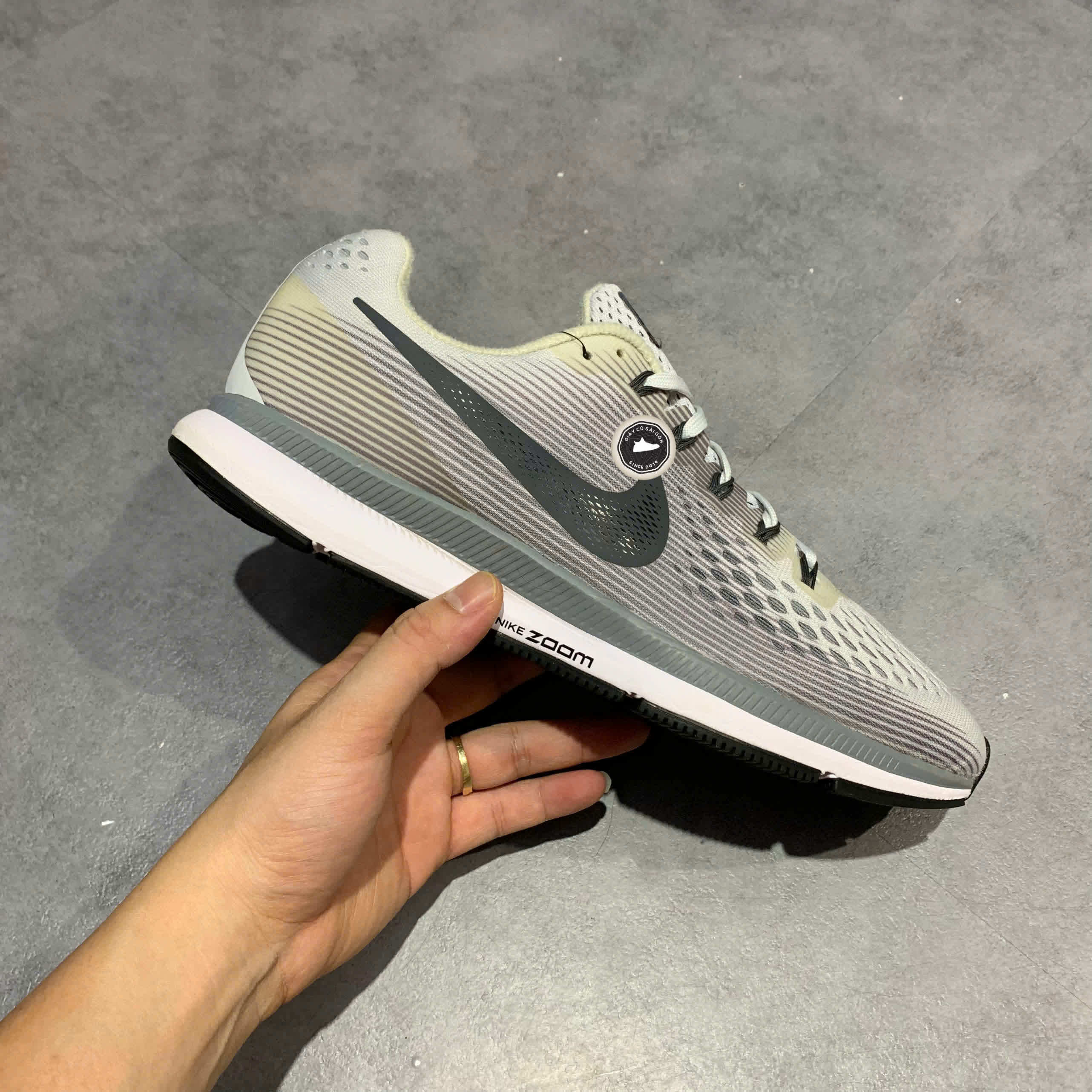 NIKE AIR ZOOM PEGASUS 34 'PURE PLATINUM' 880555-010 – GIÀY 2HAND