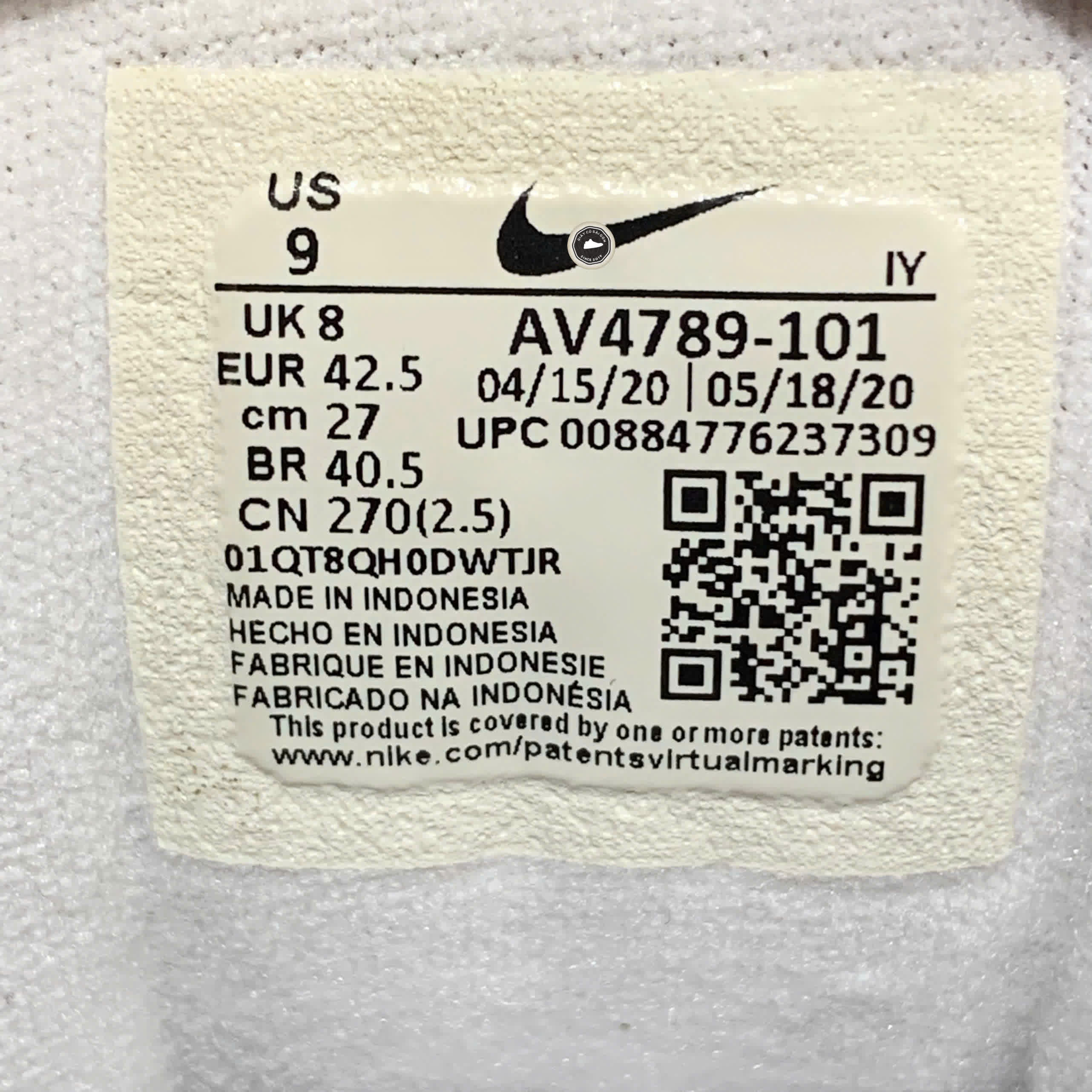 NIKE M2K TEKNO AV4789 101 - GIÀY 2HAND PVN18690
