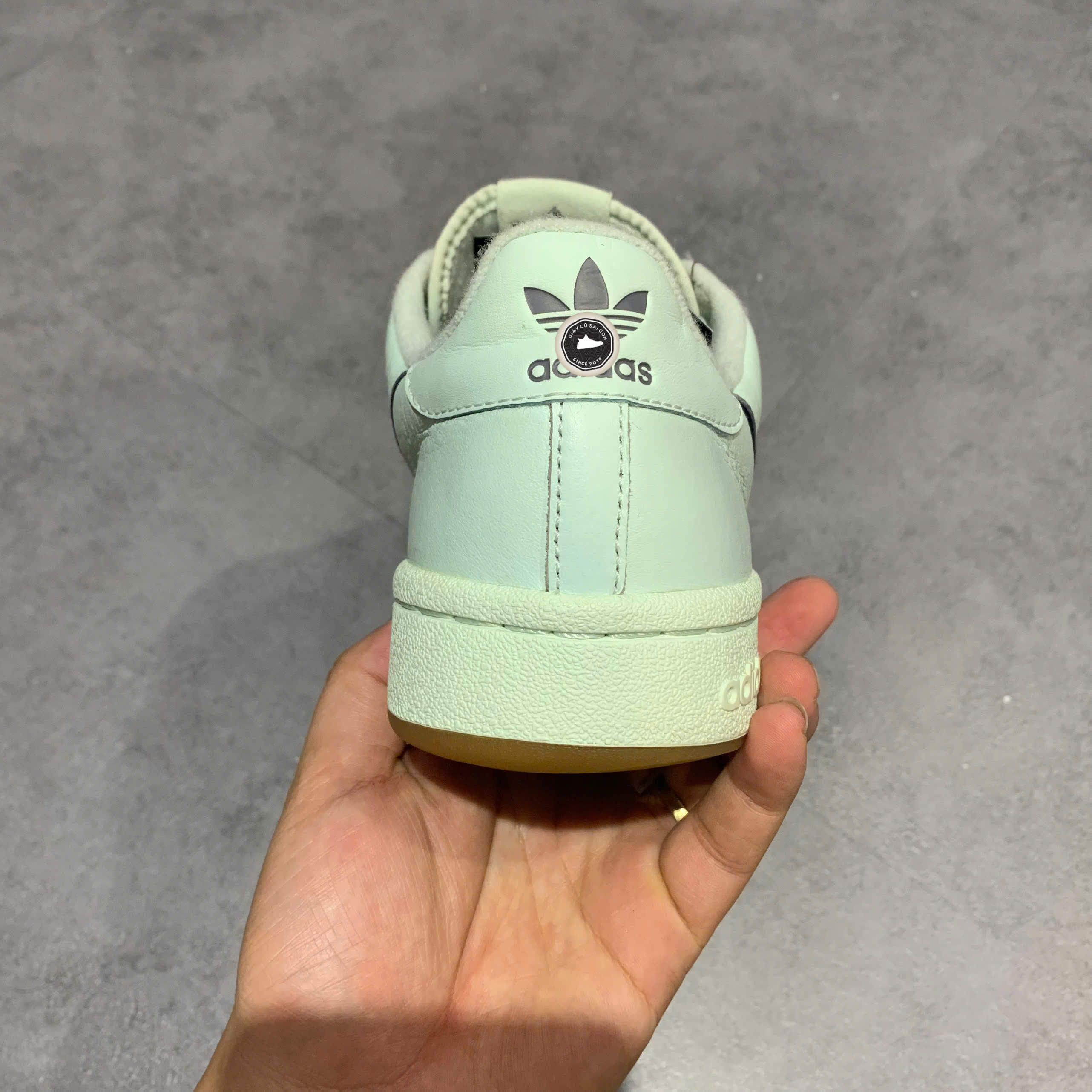 👟 ADIDAS CONTINENTAL 80 ‘ICE MINT’ BD7641 SIZE 40 2/3 GIÀY 2HAND CHÍNH HÃNG