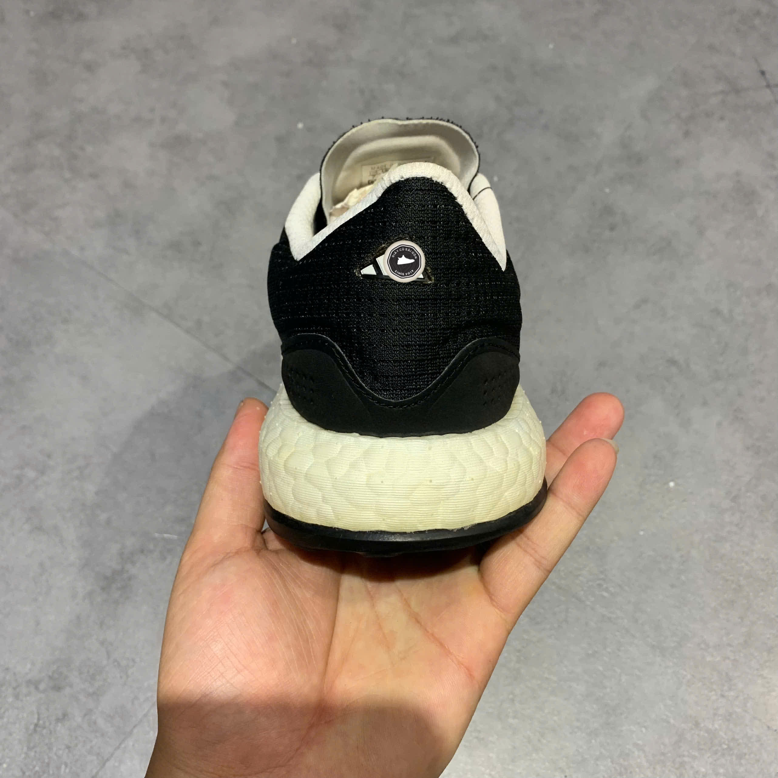 👟 ADIDAS PUREBOOST Q2 COZY BREATHABLE 'BLACK WHITE' – GX4705 SIZE 40 – GIÀY 2HAND CHÍNH HÃNG