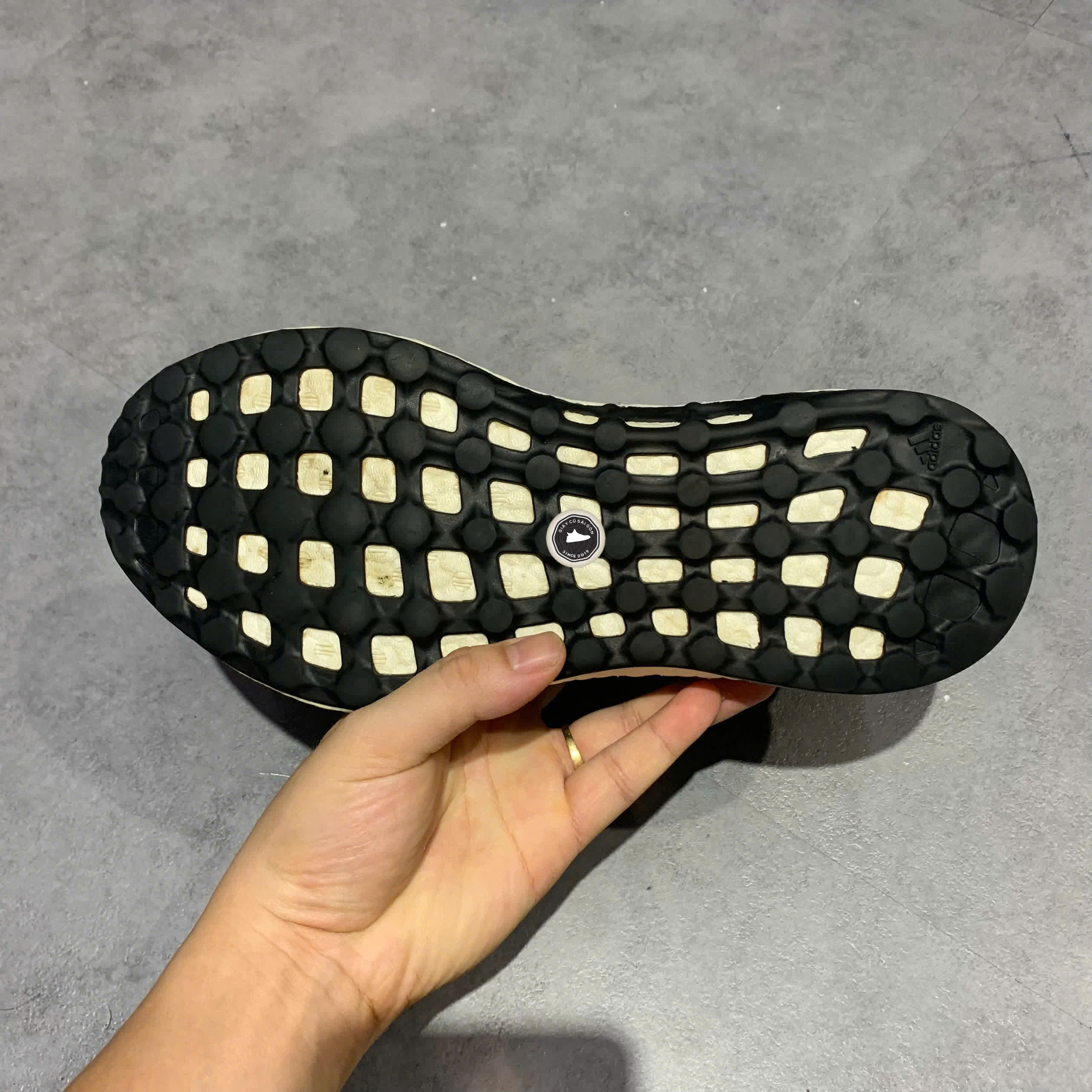 👟 ADIDAS PUREBOOST Q2 COZY BREATHABLE 'BLACK WHITE' – GX4705 SIZE 40 – GIÀY 2HAND CHÍNH HÃNG