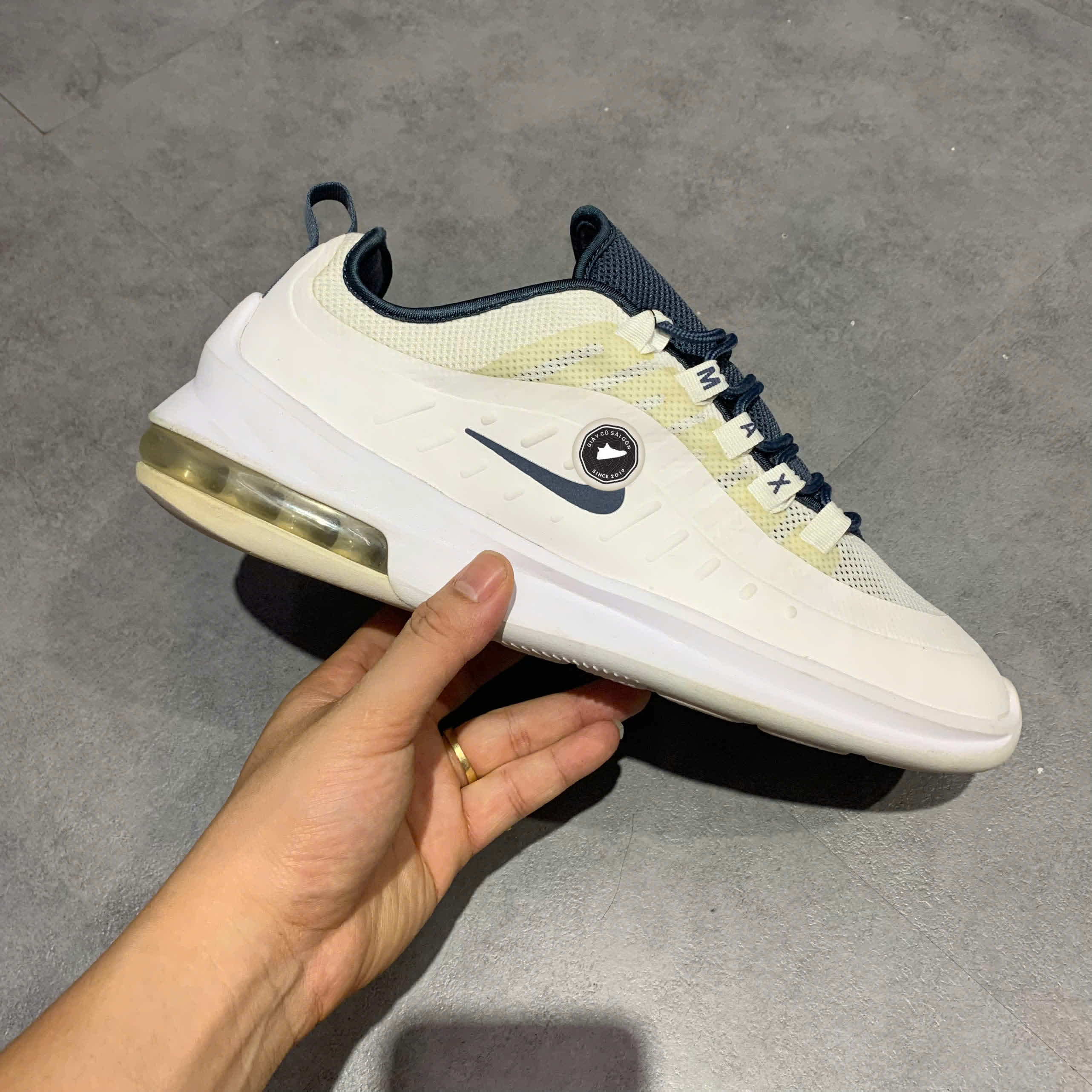 NIKE AIR MAX AXIS 'WHITE MONSOON BLUE' AA2146-105 – GIÀY 2HAND