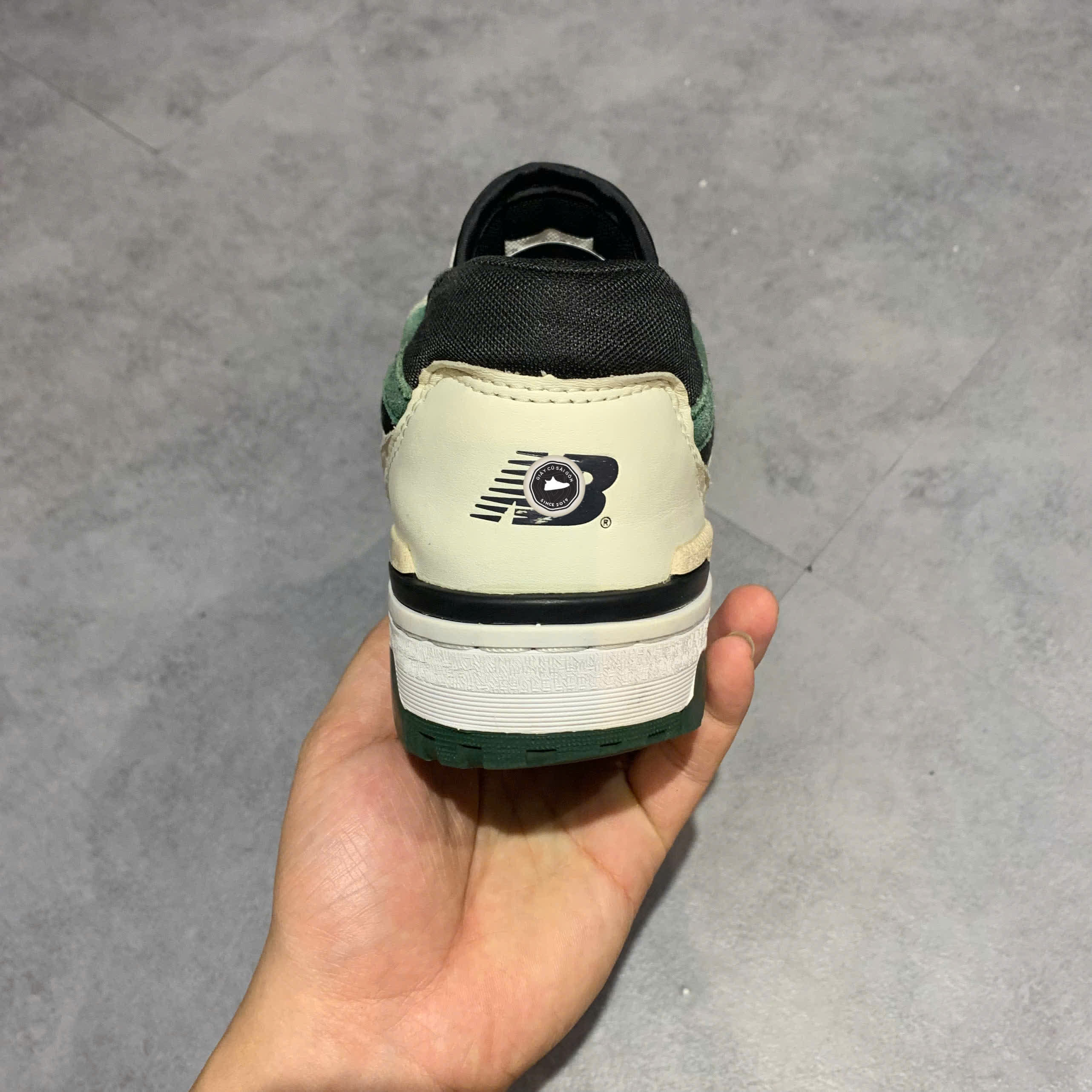 NEW BALANCE 550 'SEA SALT PINE GREEN' BB550VTC - GIÀY 2HAND