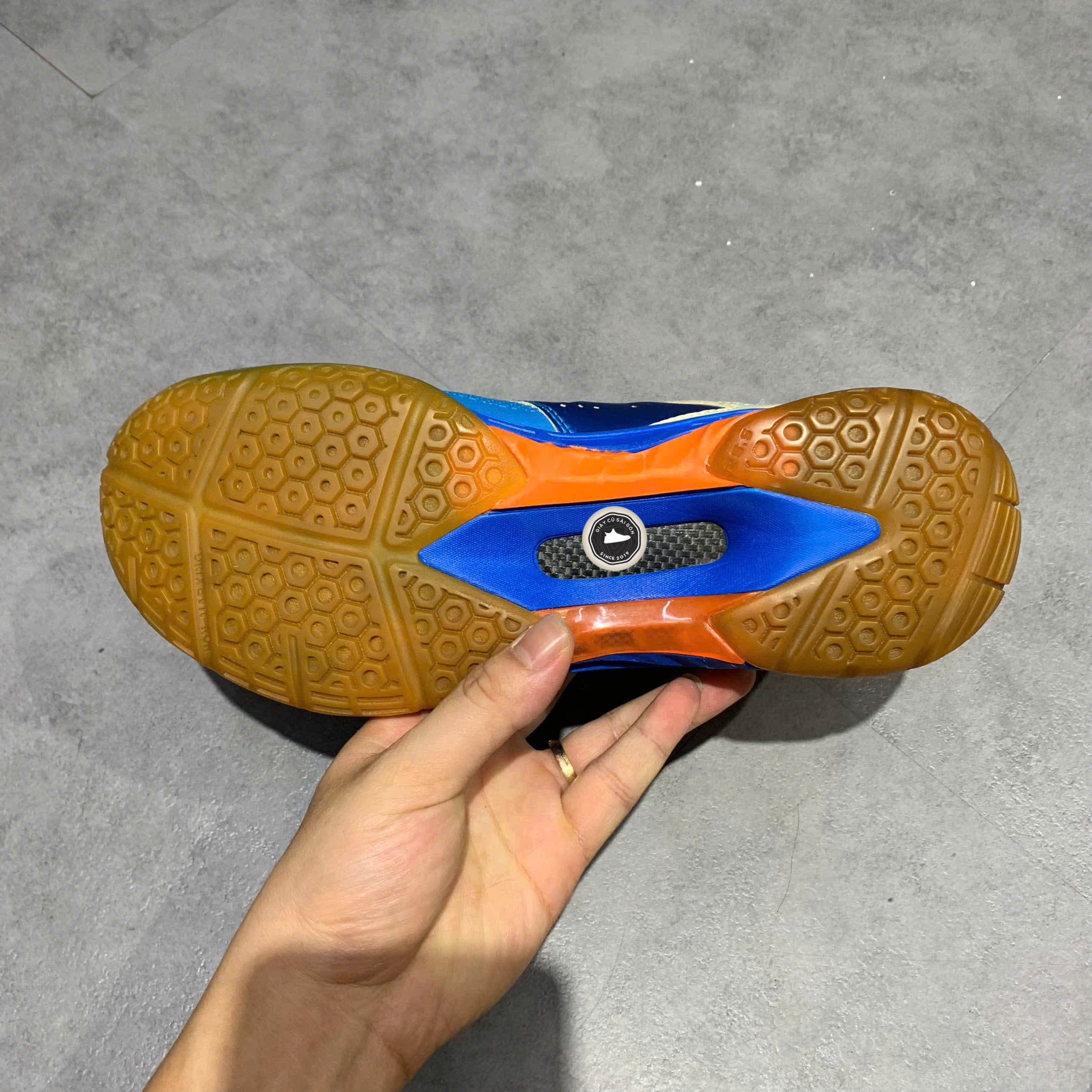 YONEX POWER CUSHION SHB 02 MX 'BLUE' SIZE 40 – GIÀY 2HAND CHÍNH HÃNG