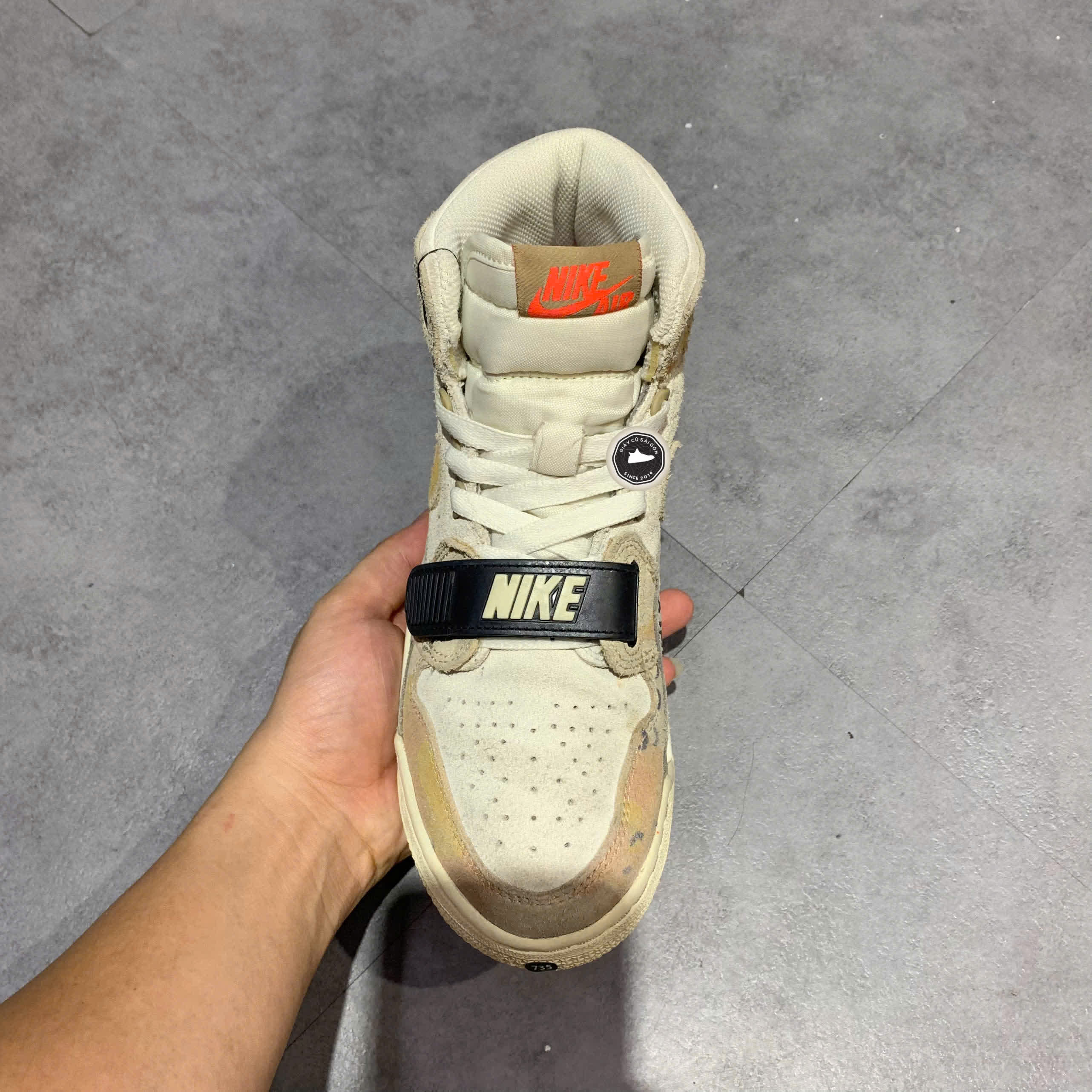NIKE AIR JORDAN 1 RETRO HIGH OG “ORIGIN STORY” - AT4040 126 SIZE 36.5 GIÀY 2HAND CHÍNH HÃNG