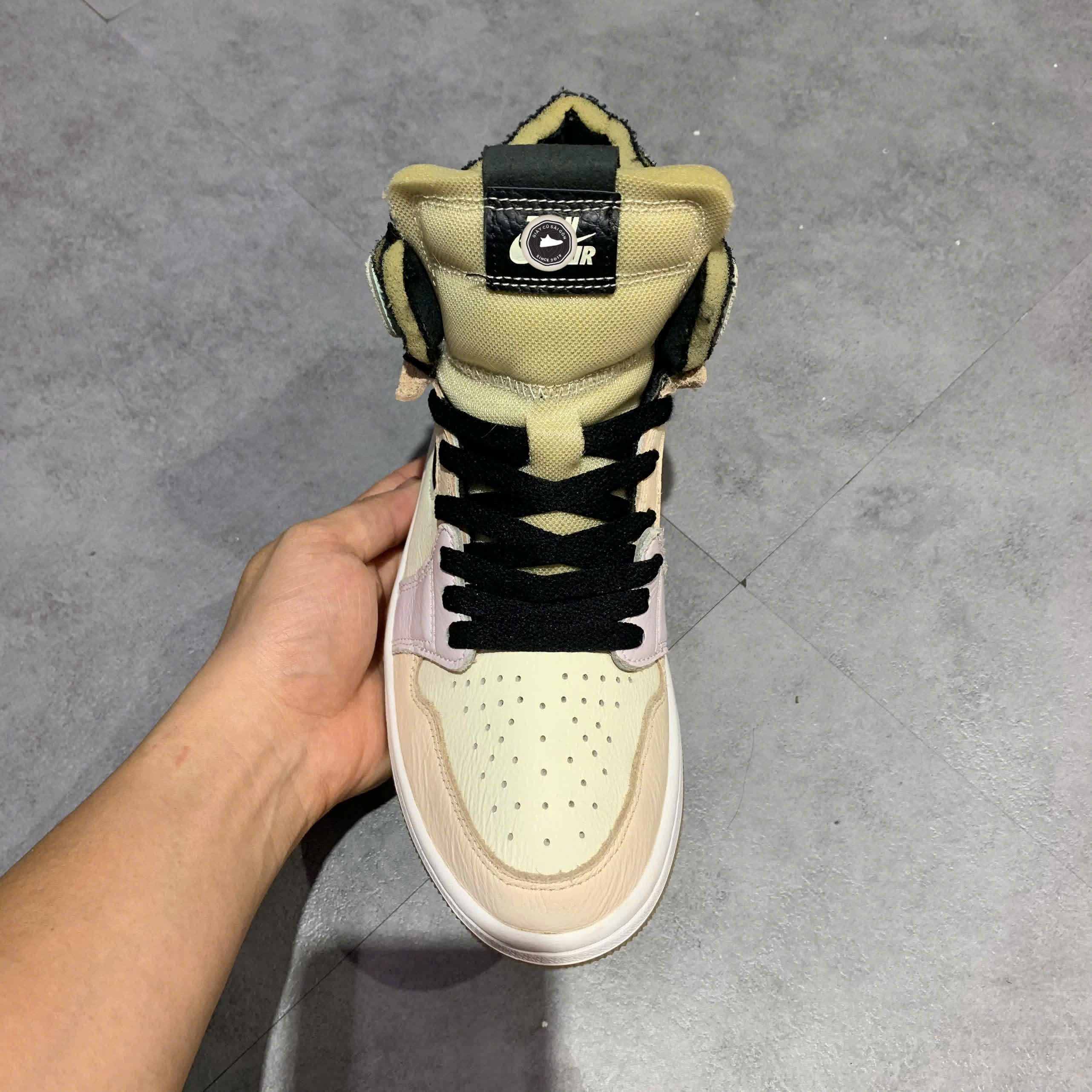 AIR JORDAN 1 HIGH ZOOM COMFORT 'EASTER' CT0979-101 SIZE 36.5 GIÀY 2HAND CHÍNH HÃNG