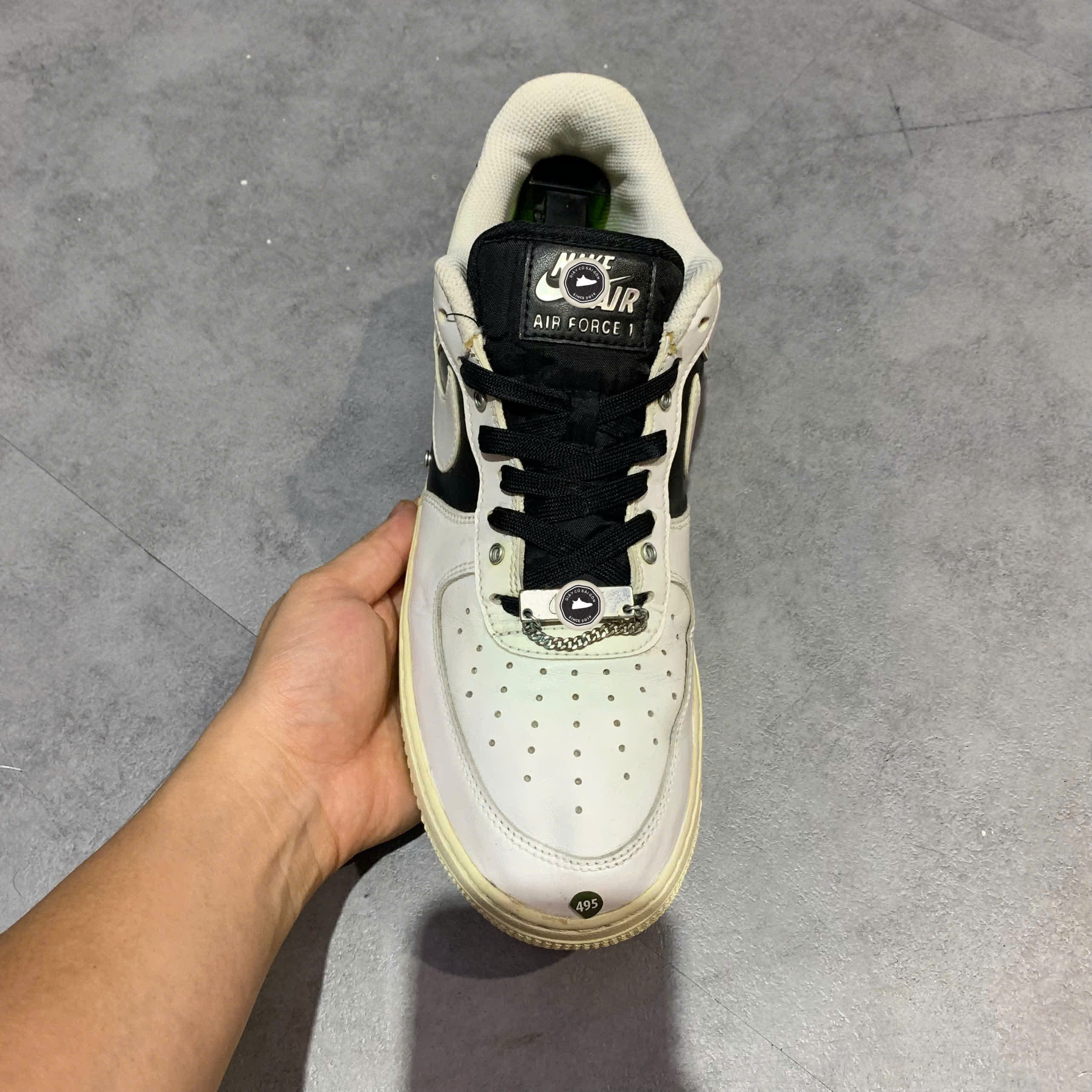 NIKE AIR FORCE 1 '07 DA8571 100 SIZE 42.5 GIÀY 2HAND CHÍNH HÃNG