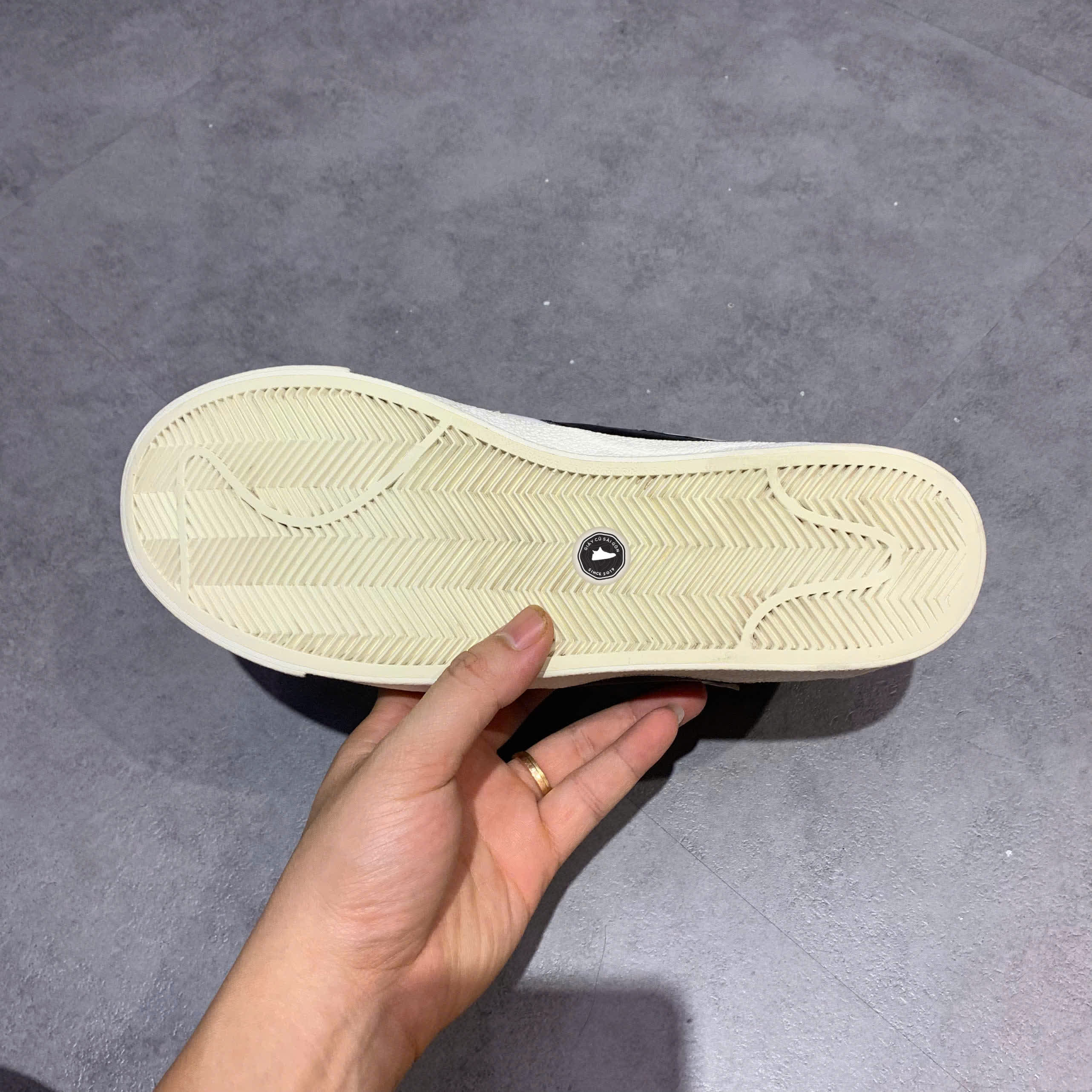 NIKE BLAZER LOW '77 JUMBO DN2158-101 SIZE 42 GIÀY 2HAND CHÍNH HÃNG