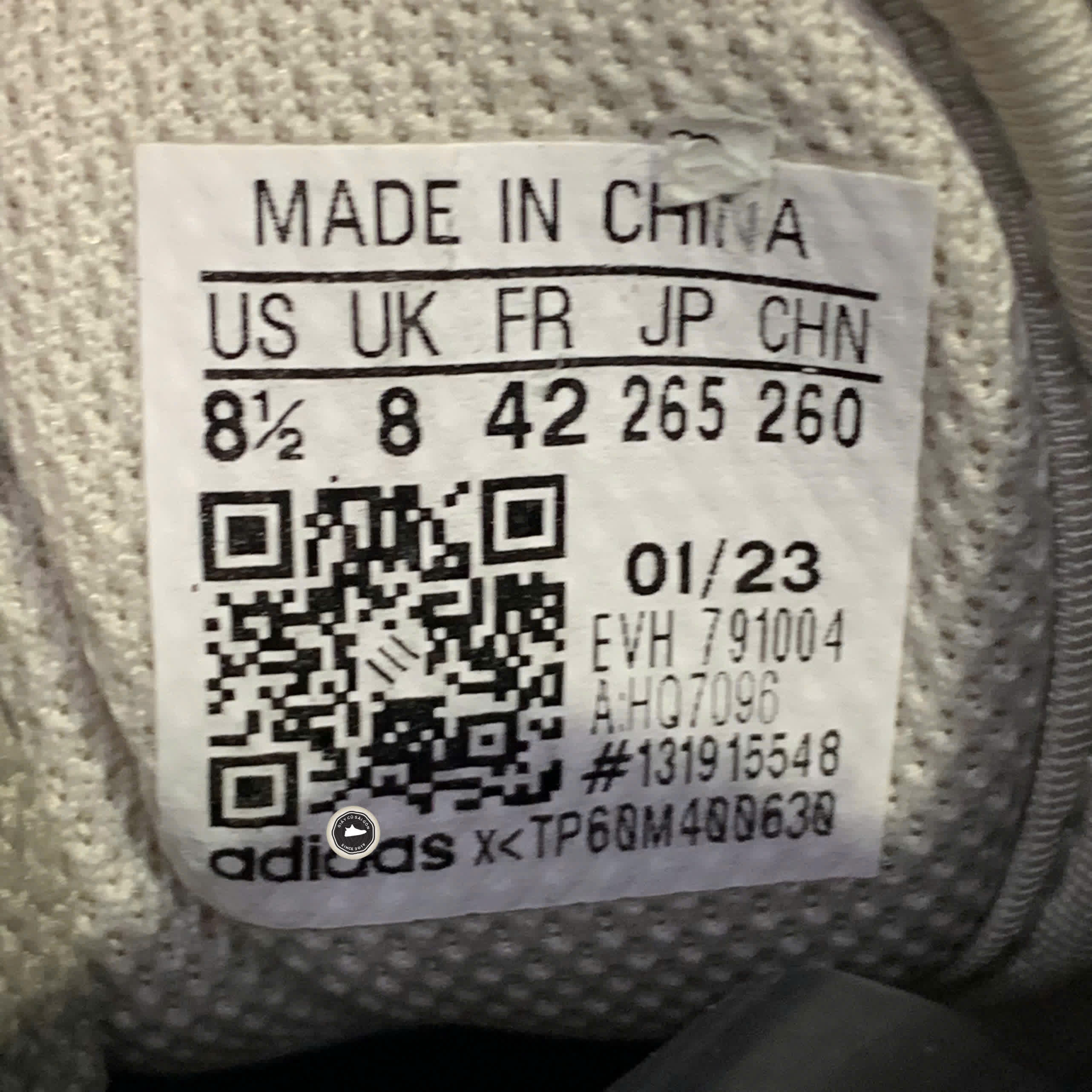 ADIDAS FORUM LOW HQ7096 SIZE 42 GIÀY 2HAND CHÍNH HÃNG