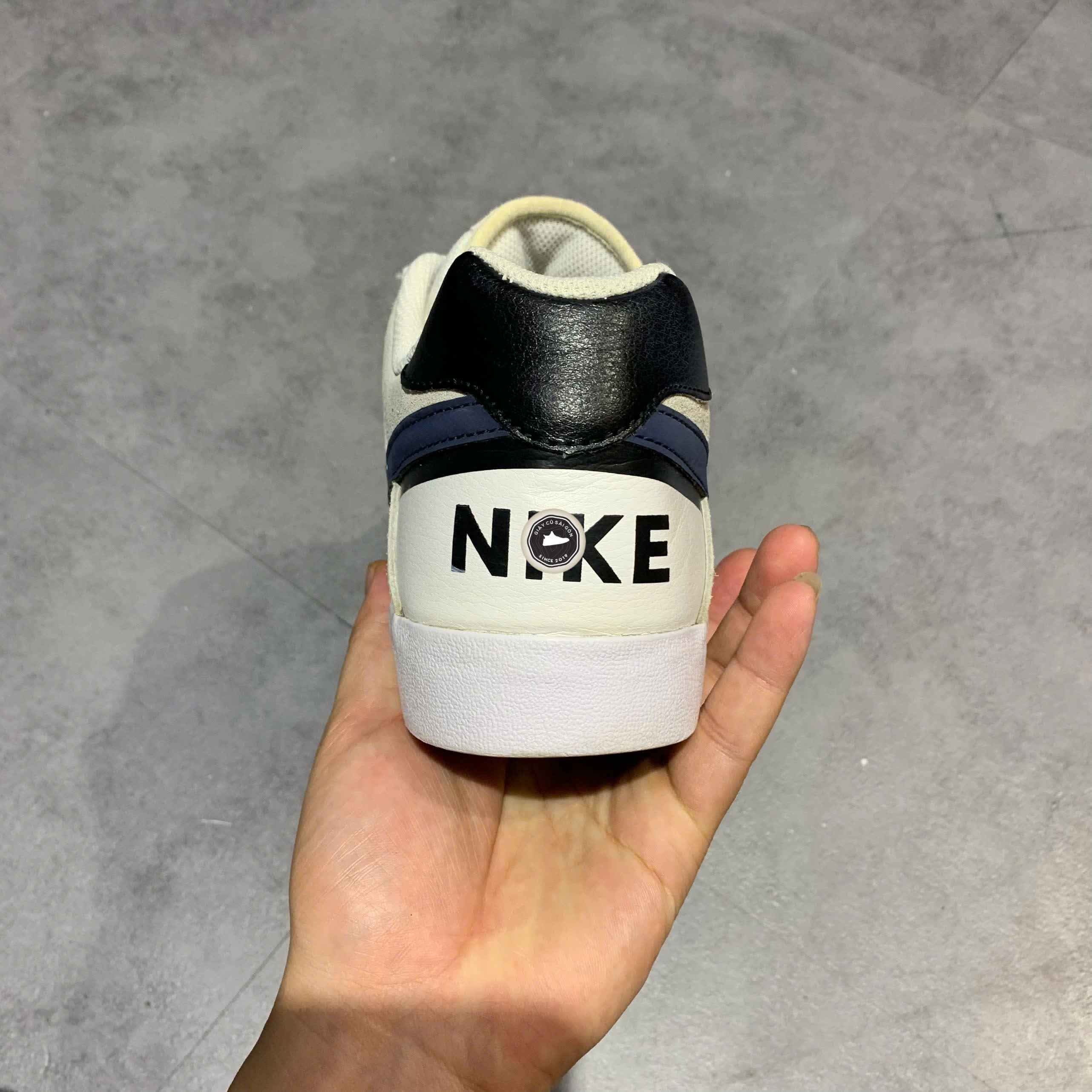 NIKE DELTA FORCE VULC SB 'WHITE THUNDER BLUE' 942237-100 SIZE 44 GIÀY 2HAND