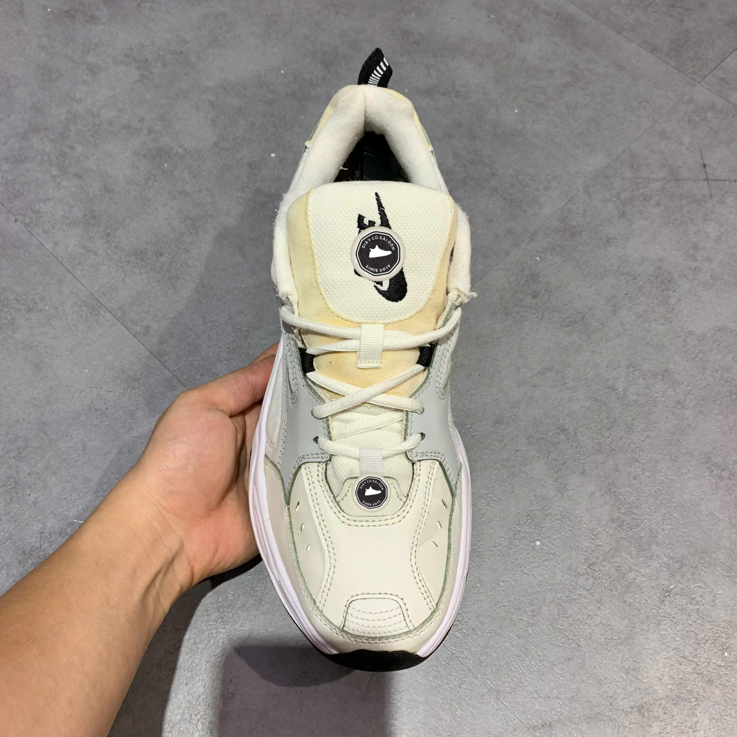 NIKE M2K TEKNO 'PURE PLATINUM' – AV4789 004 SIZE 43 GIÀY 2HAND CHÍNH HÃNG