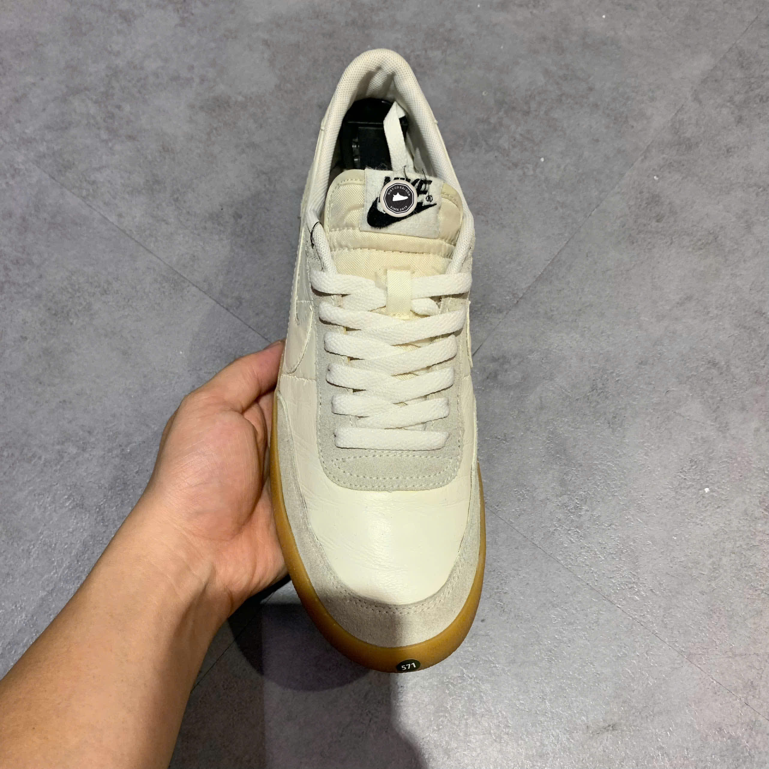 NIKE KILLSHOT 2 LEATHER 'SAIL/GUM' 432997-128 SIZE 41 – GIÀY 2HAND CHÍNH HÃNG