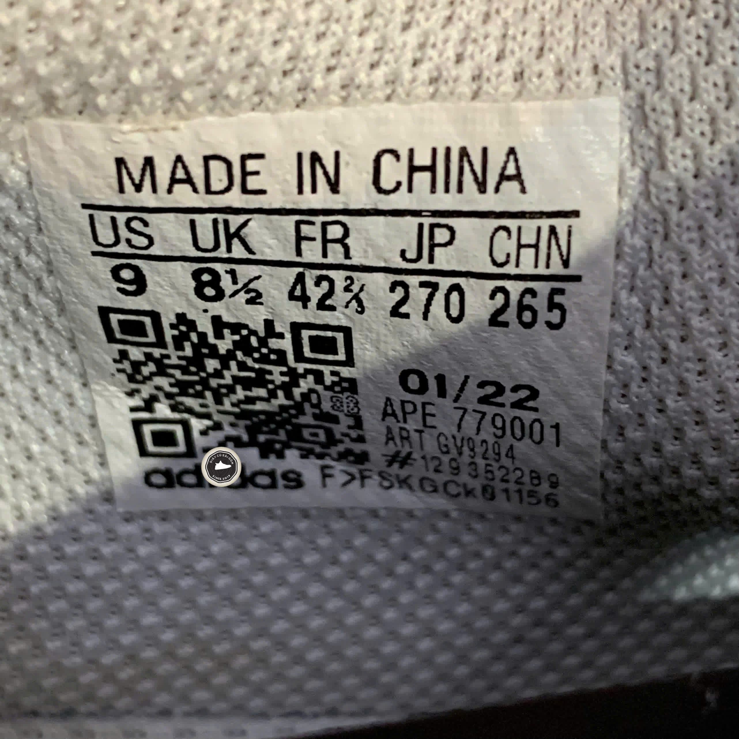 ADIDAS DROP STEP ‘WHITE GREY’ GV9294 SIZE 42 2/3 GIÀY 2HAND CHÍNH HÃNG