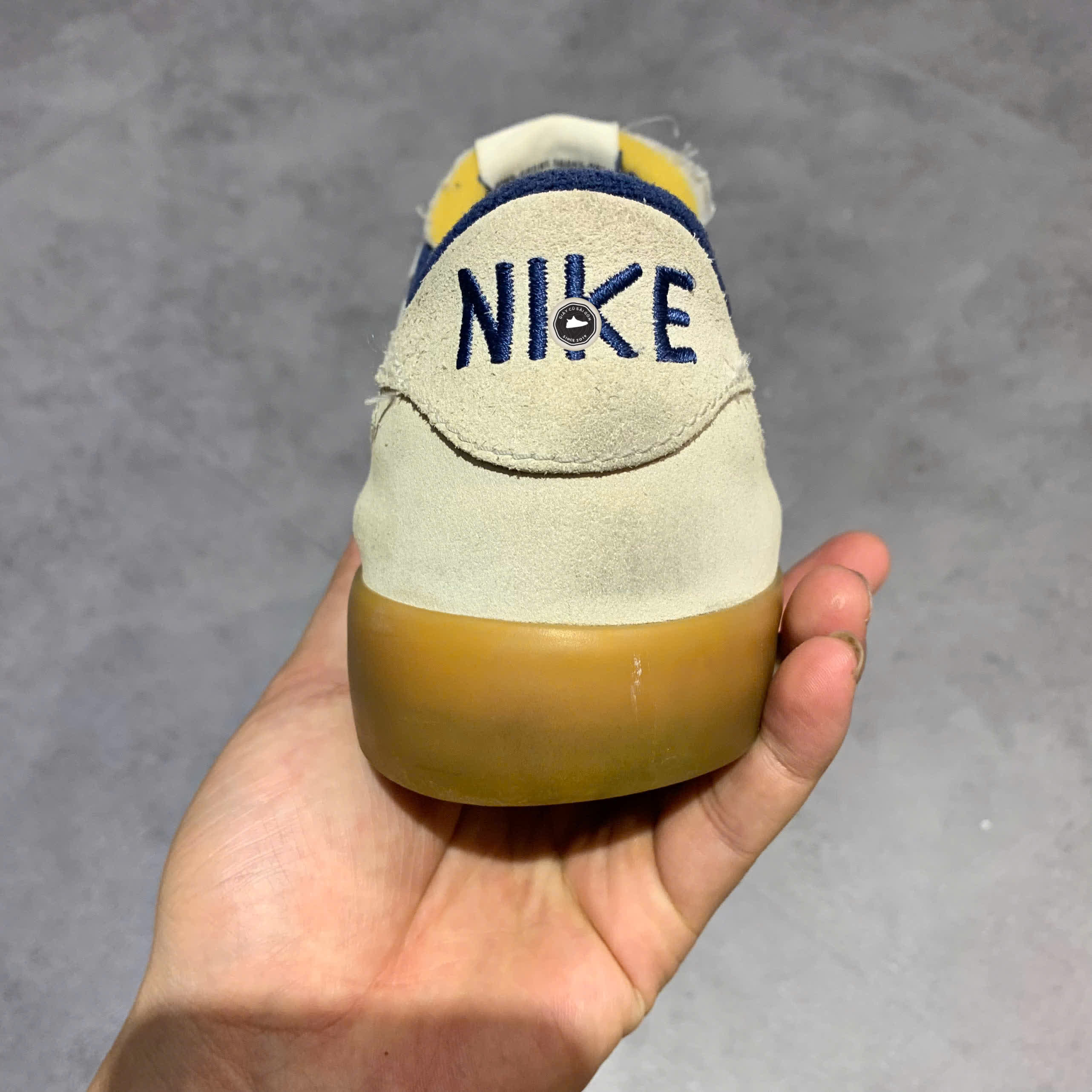 NIKE SB HERITAGE VULC 'CLOUD WHITE NAVY' CD5010-102 SIZE 42.5 – GIÀY 2HAND CHÍNH HÃNG