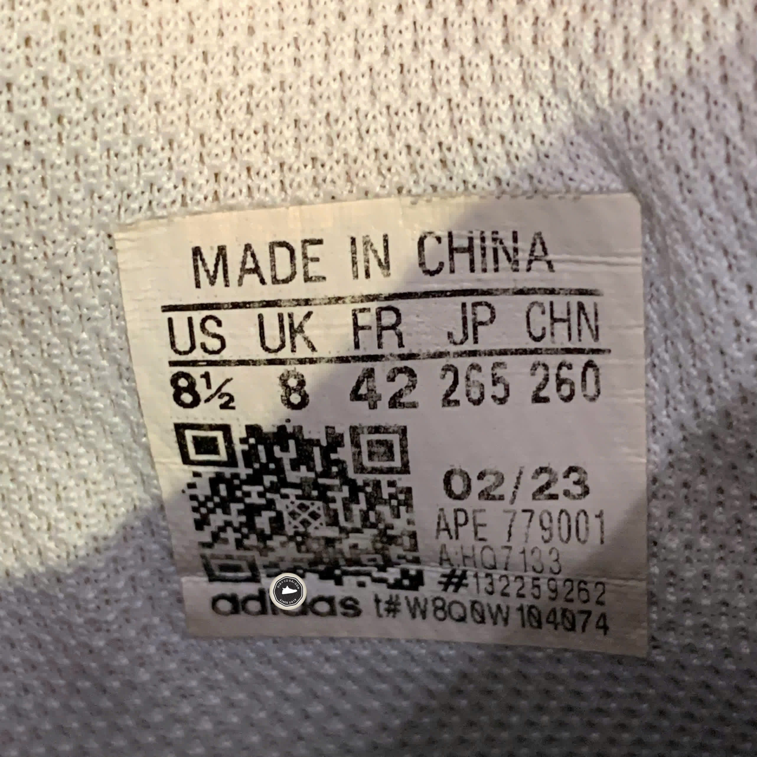 ADIDAS APE ADIPRENE 'BLUE WHITE' 779001 SIZE 42 GIÀY 2HAND CHÍNH HÃNG