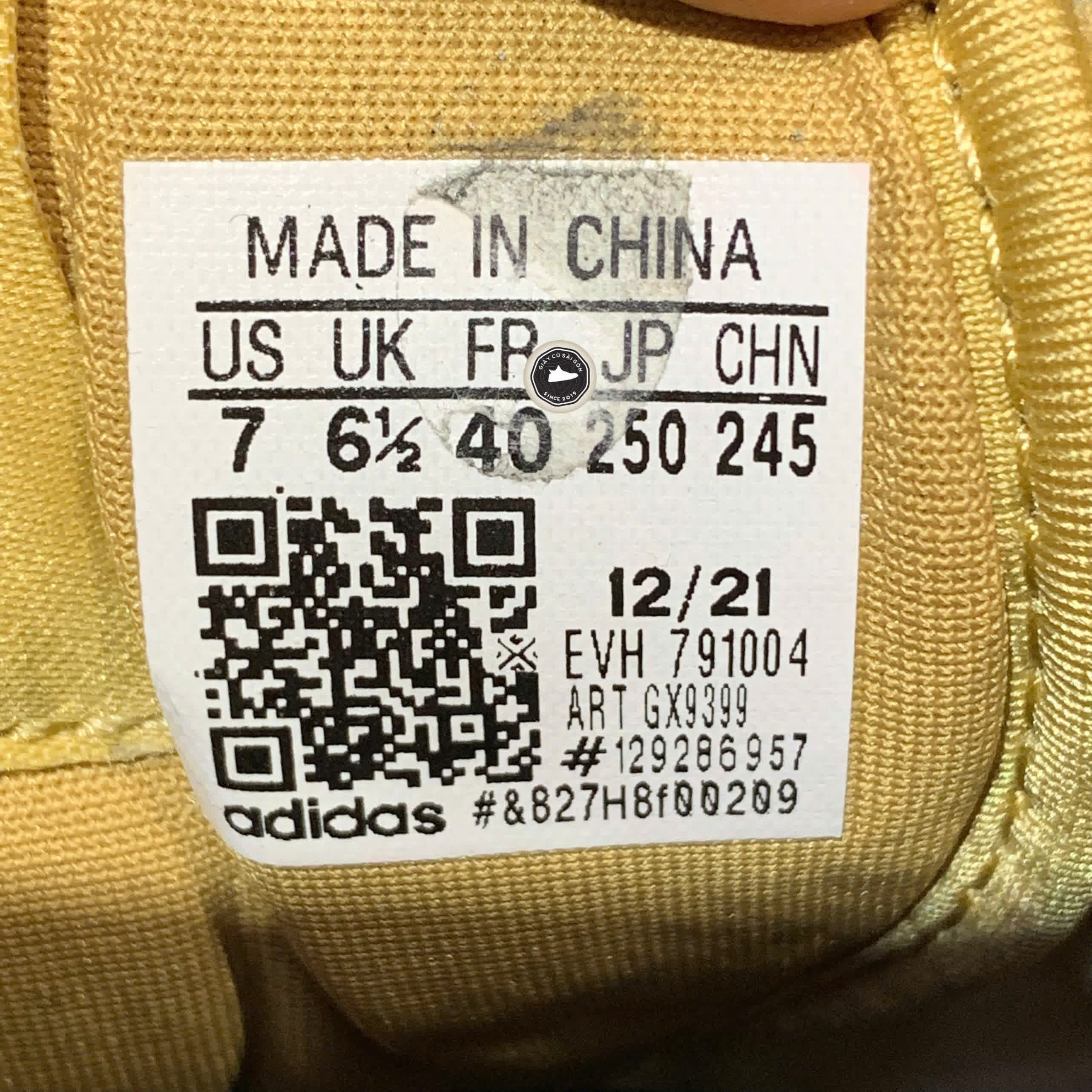 ADIDAS FORUM LOW WHITE BROWN GX9399 SIZE 40 GIÀY 2HAND CHÍNH HÃNG