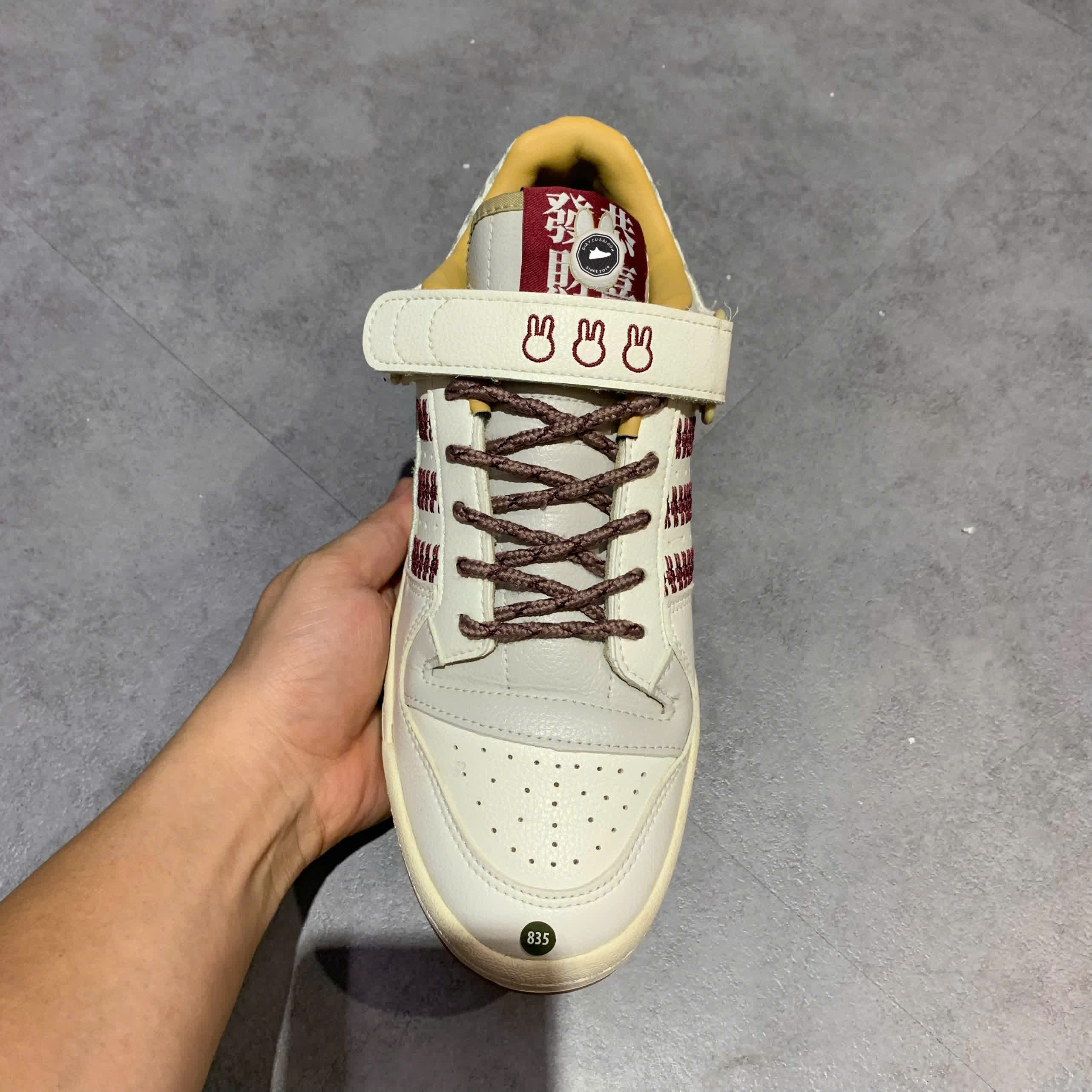 ADIDAS FORUM 84 LOW 'CHINESE NEW YEAR' IE1898 SIZE 40 2/3 GIÀY 2HAND