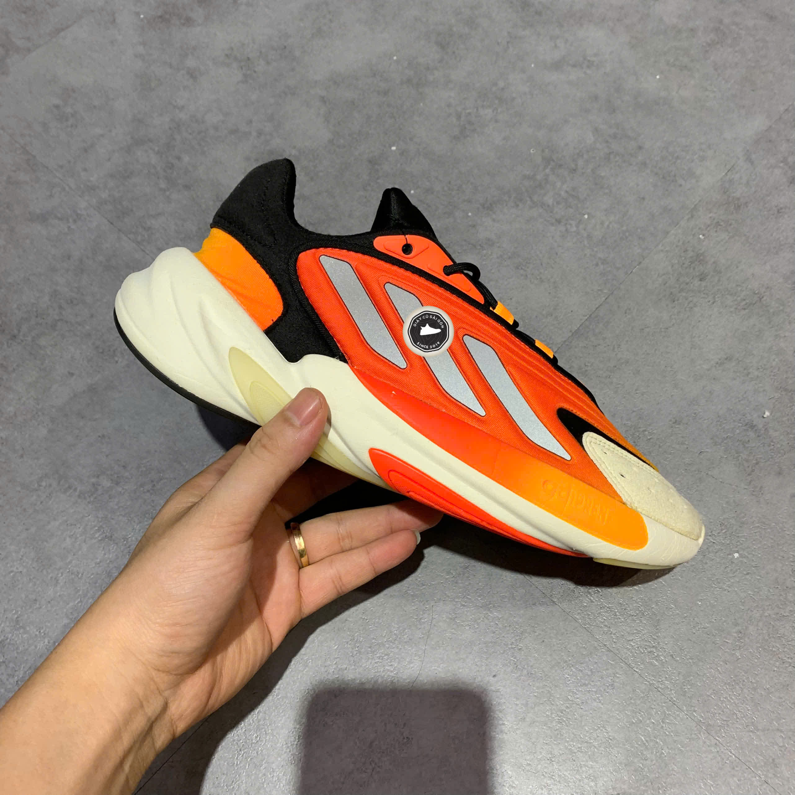 ADIDAS OZELIA FIERY G54894 SIZE 40 GIÀY 2HAND CHÍNH HÃNG