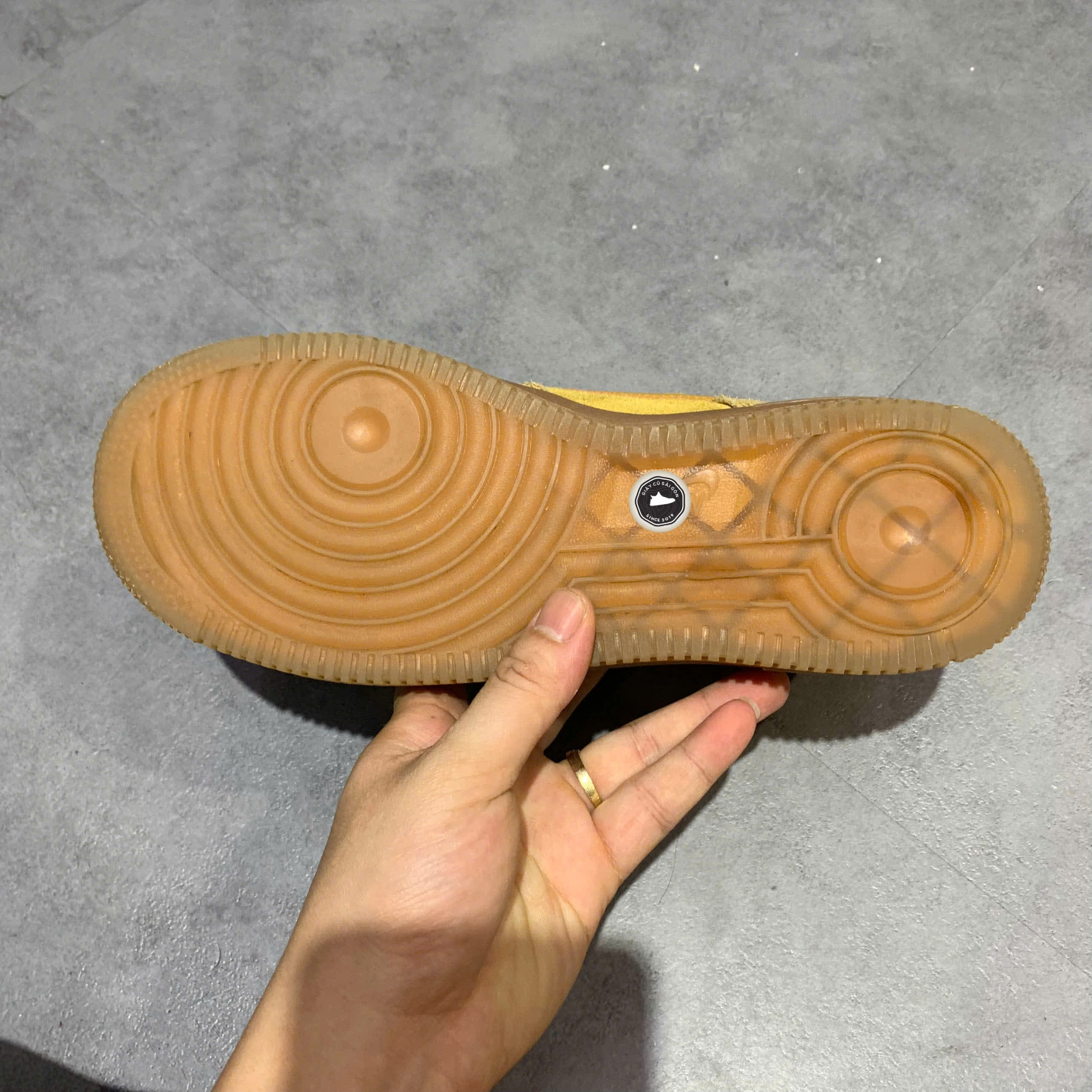 NIKE AIR FORCE 1 LV8 3 LOW 'WHEAT' BQ5485-700 SIZE 40 GIÀY 2HAND CHÍNH HÃNG