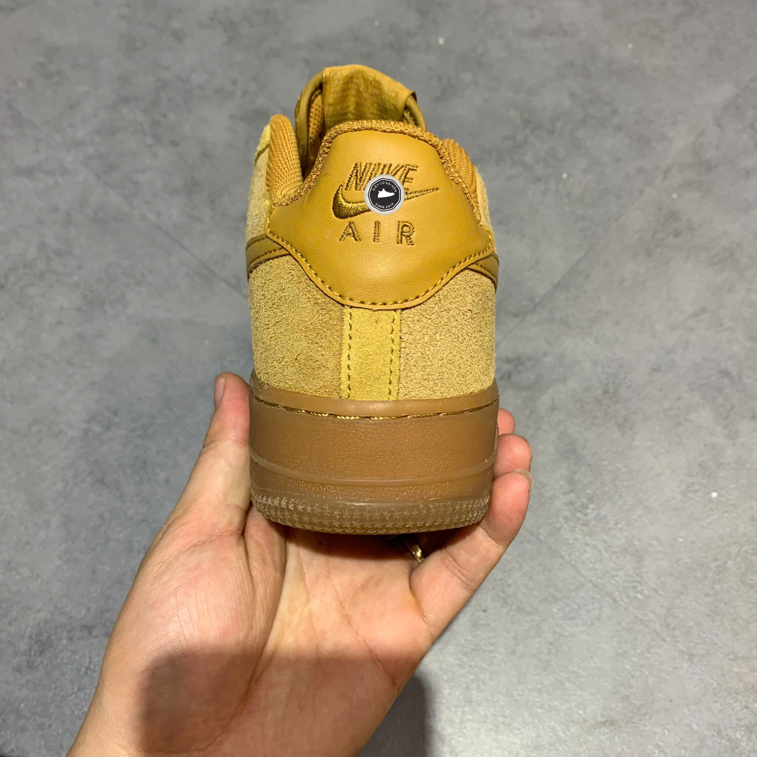 NIKE AIR FORCE 1 LV8 3 LOW 'WHEAT' BQ5485-700 SIZE 40 GIÀY 2HAND CHÍNH HÃNG