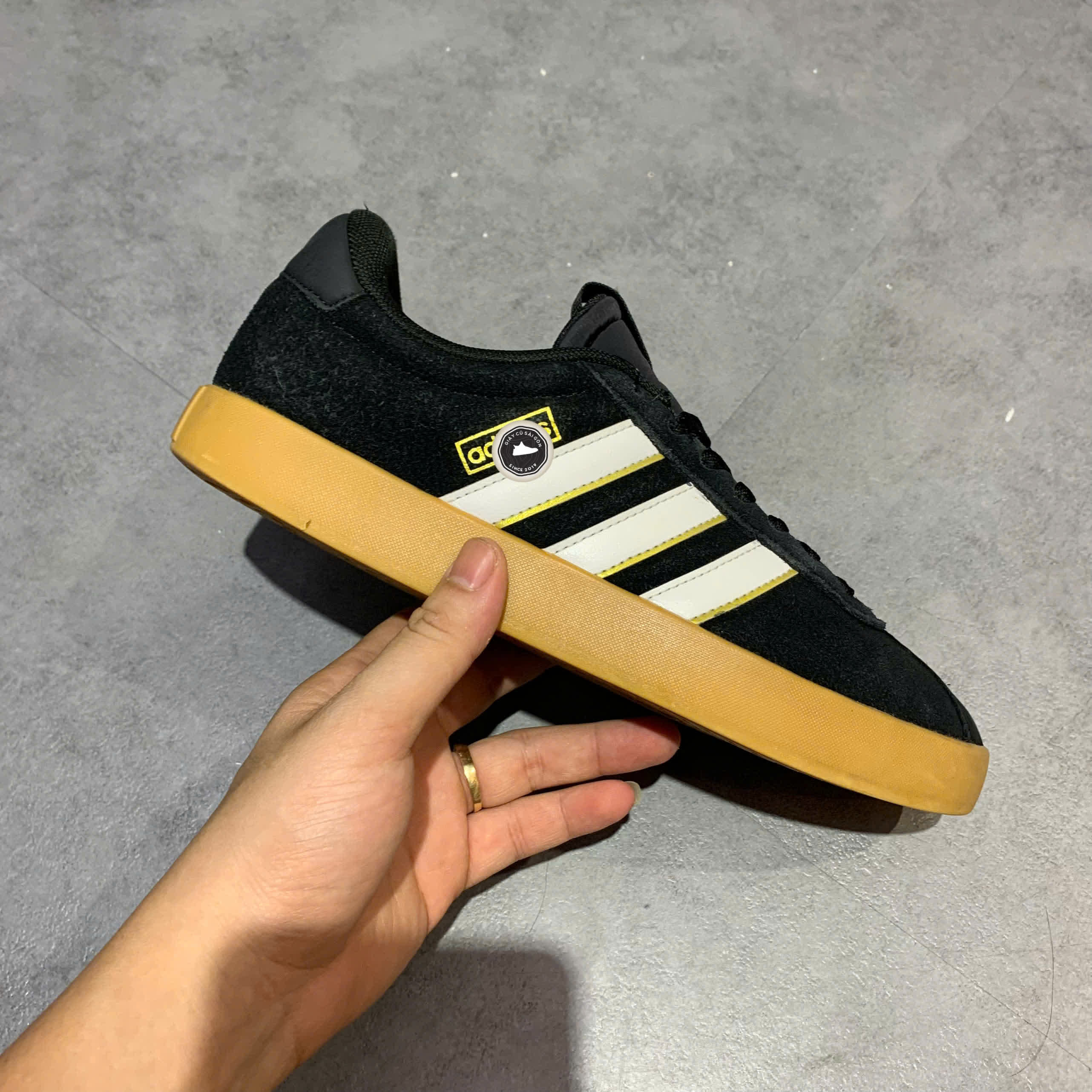ADIDAS VL COURT 3.0 IH4789 SIZE 40 GIÀY 2HAND CHÍNH HÃNG