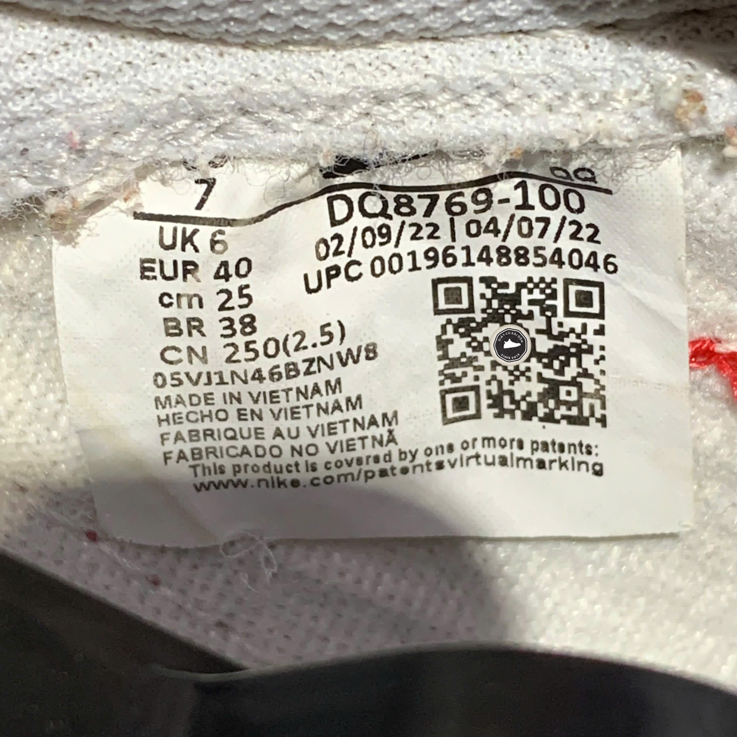SIZE 40 PVN19062