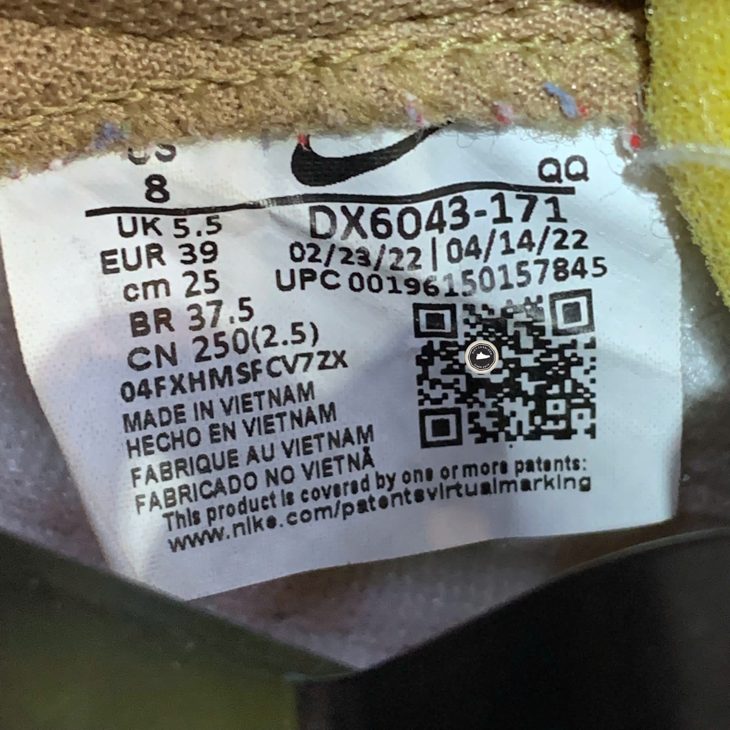 NIKE WMNS BLAZER LOW '77 JUMBO SUMMER VIBE DX6043-171 SIZE 39 1/3 – GIÀY 2HAND CHÍNH HÃNG