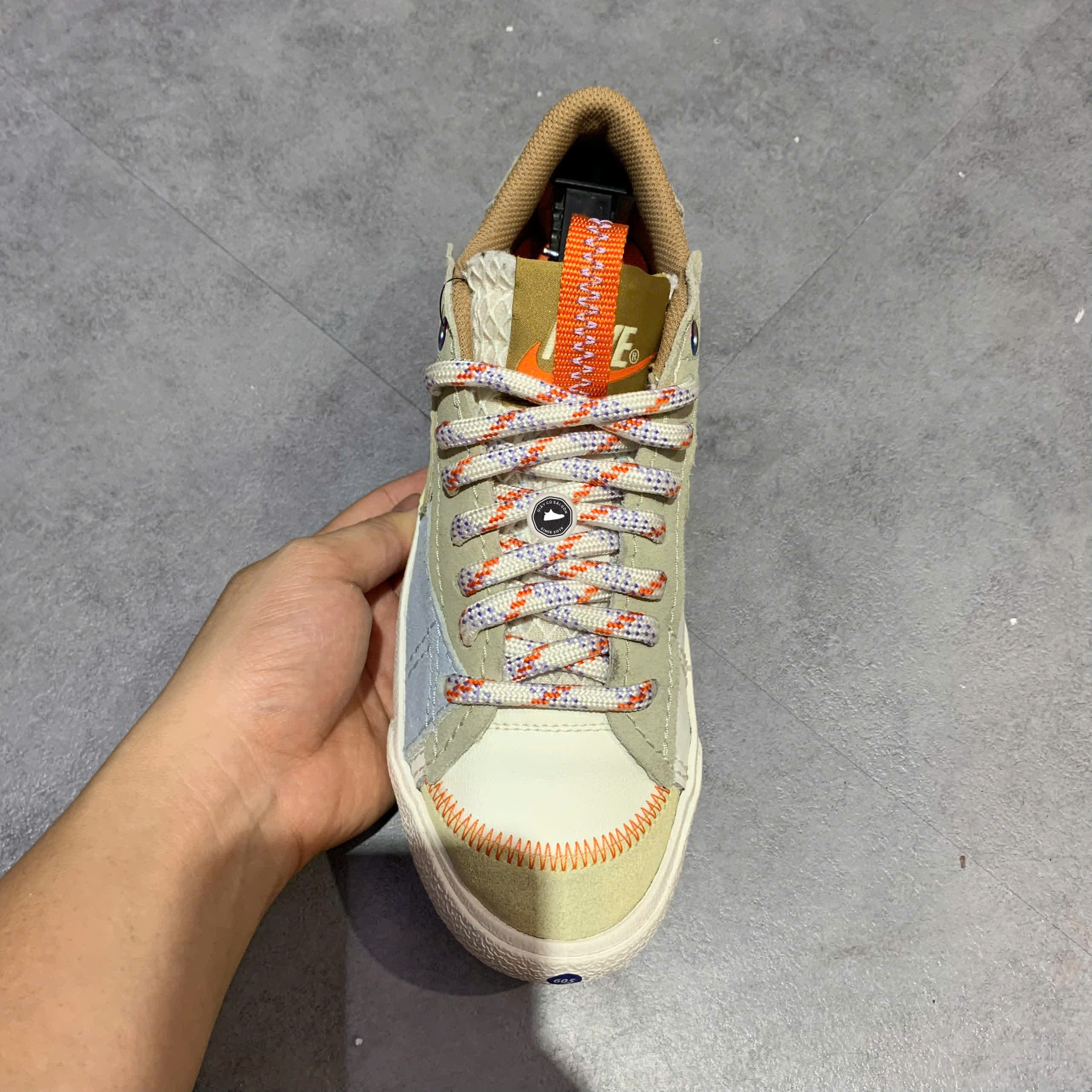 NIKE WMNS BLAZER LOW '77 JUMBO SUMMER VIBE DX6043-171 SIZE 39 1/3 – GIÀY 2HAND CHÍNH HÃNG