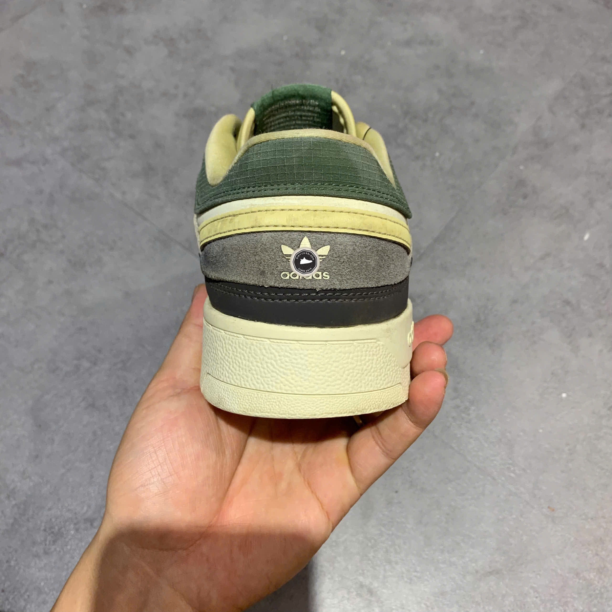 ADIDAS DROP STEP LOW 'WHITE GREEN BLACK' IG6065 SIZE 42 – GIÀY 2HAND CHÍNH HÃNG