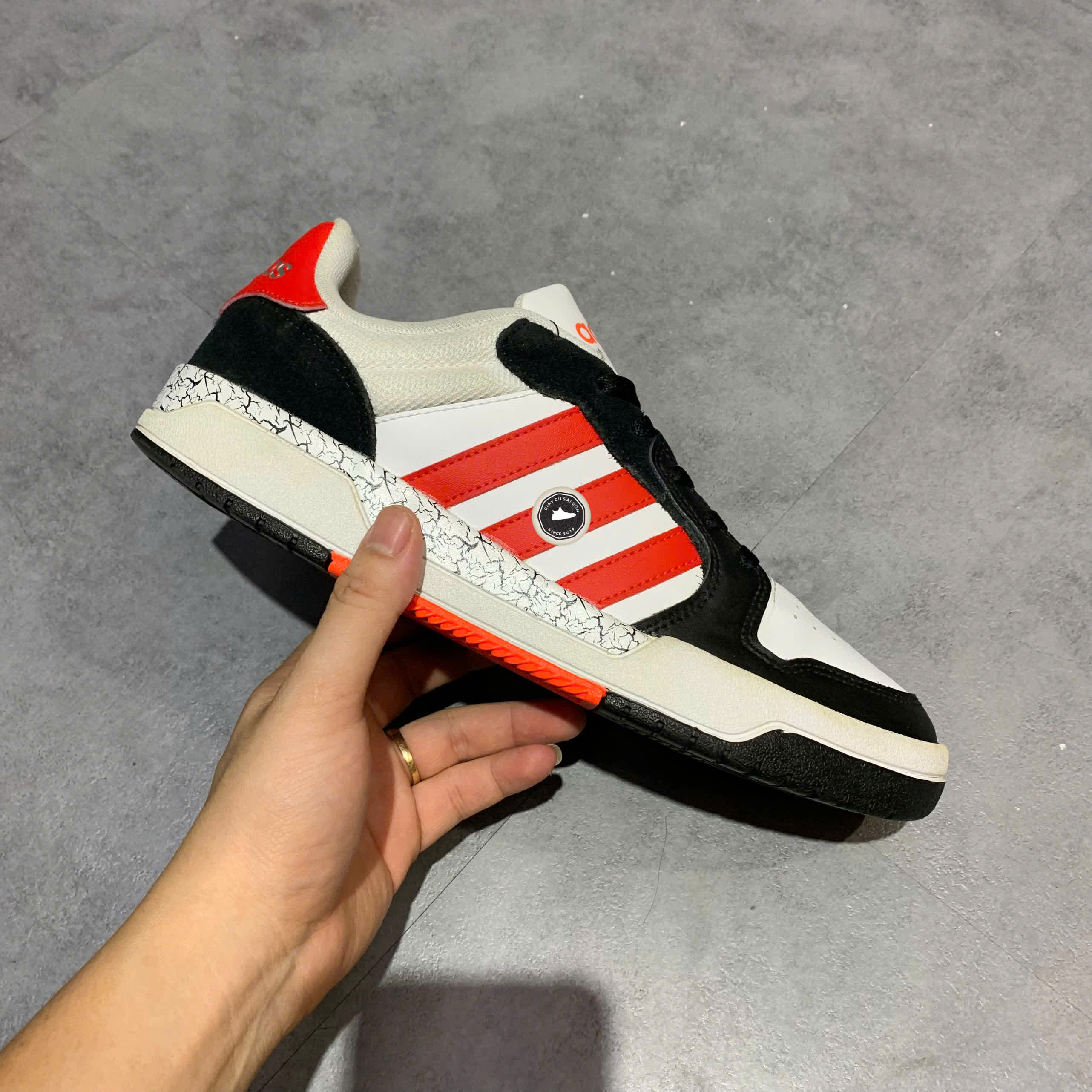ADIDAS NEO ENTRAP FZ1117 SIZE 43 1/3 GIÀY 2HAND CHÍNH HÃNG