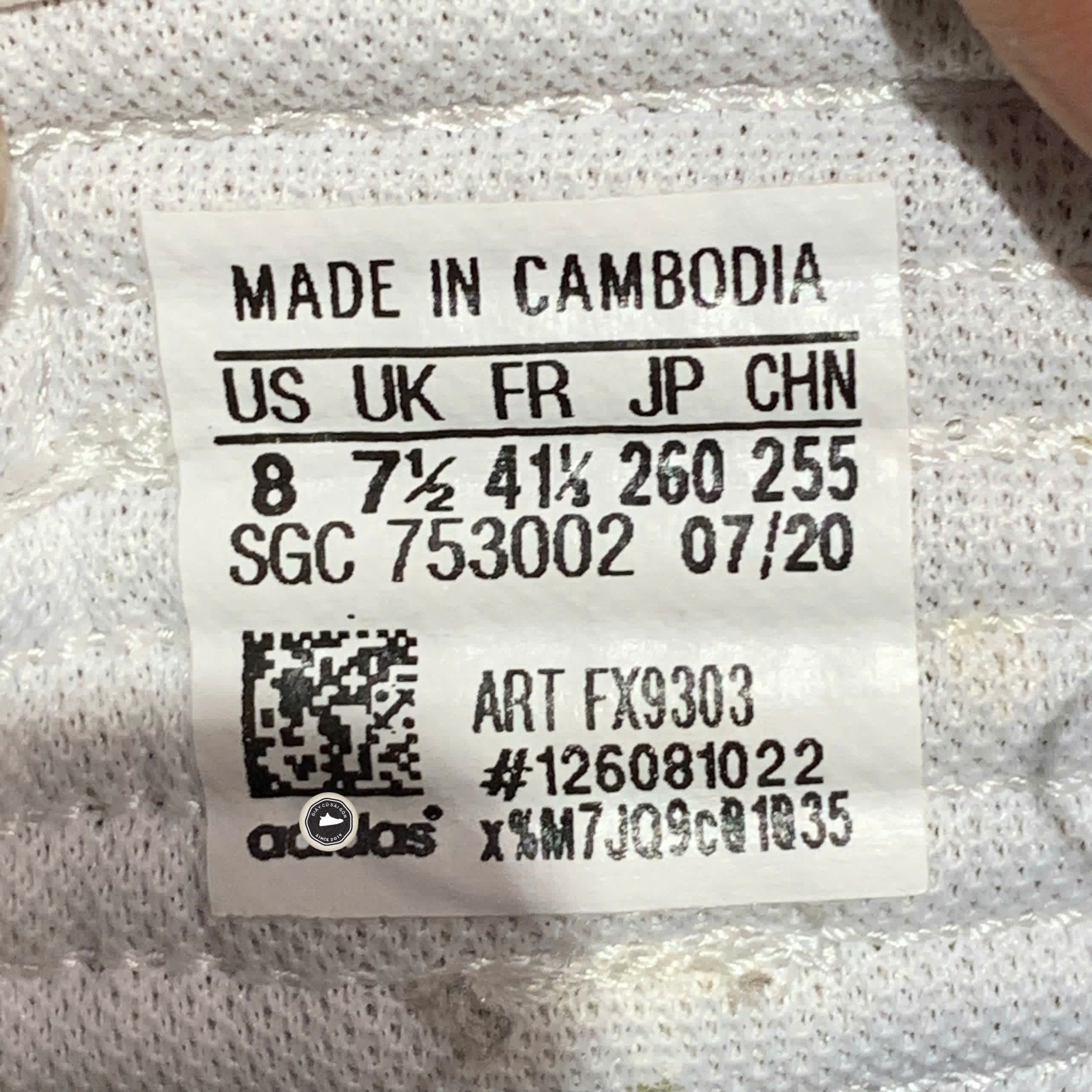 ADIDAS NEO GRADAS 'WHITE CREAM BLUE' FX9303 SIZE 41 1/3 – GIÀY 2HAND CHÍNH HÃNG