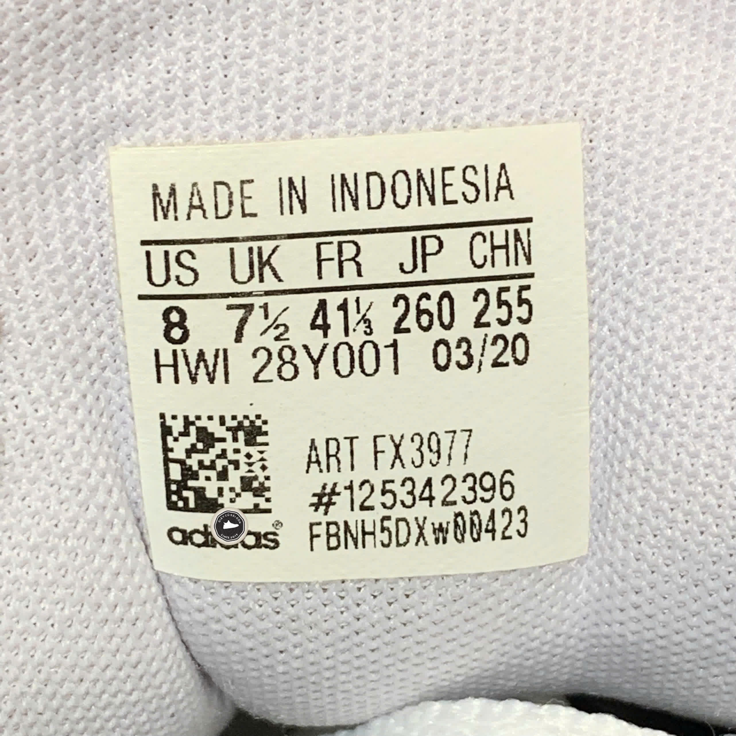 ADIDAS NEO ENTRAP 'WHITE YELLOW GREEN' FX3977 SIZE 41 1/3 GIÀY 2HAND CHÍNH HÃNG