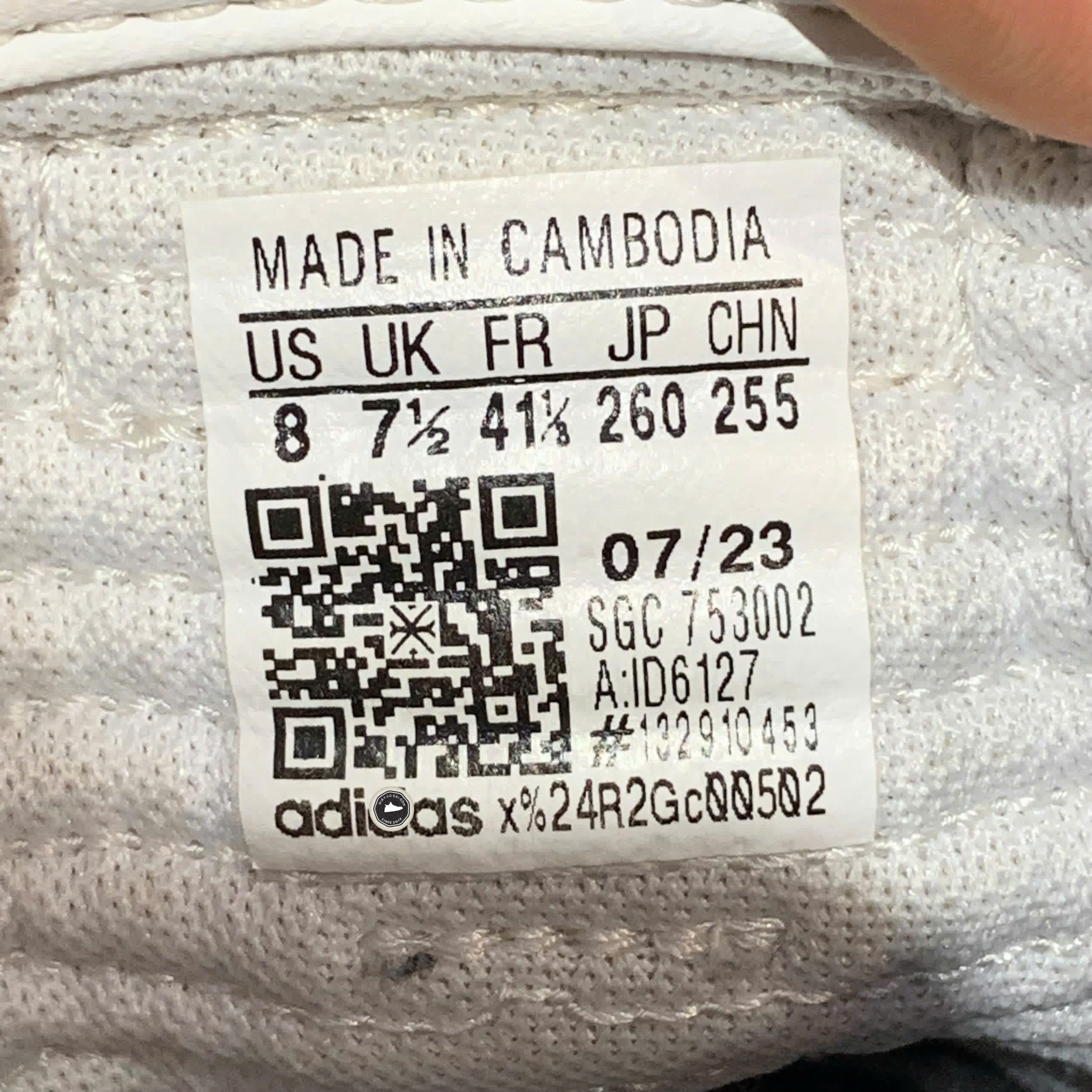 ADIDAS NEO GRADAS WHITE BEIGE GUM ID6127 SIZE 41 1/3 GIÀY 2HAND CHÍNH HÃNG