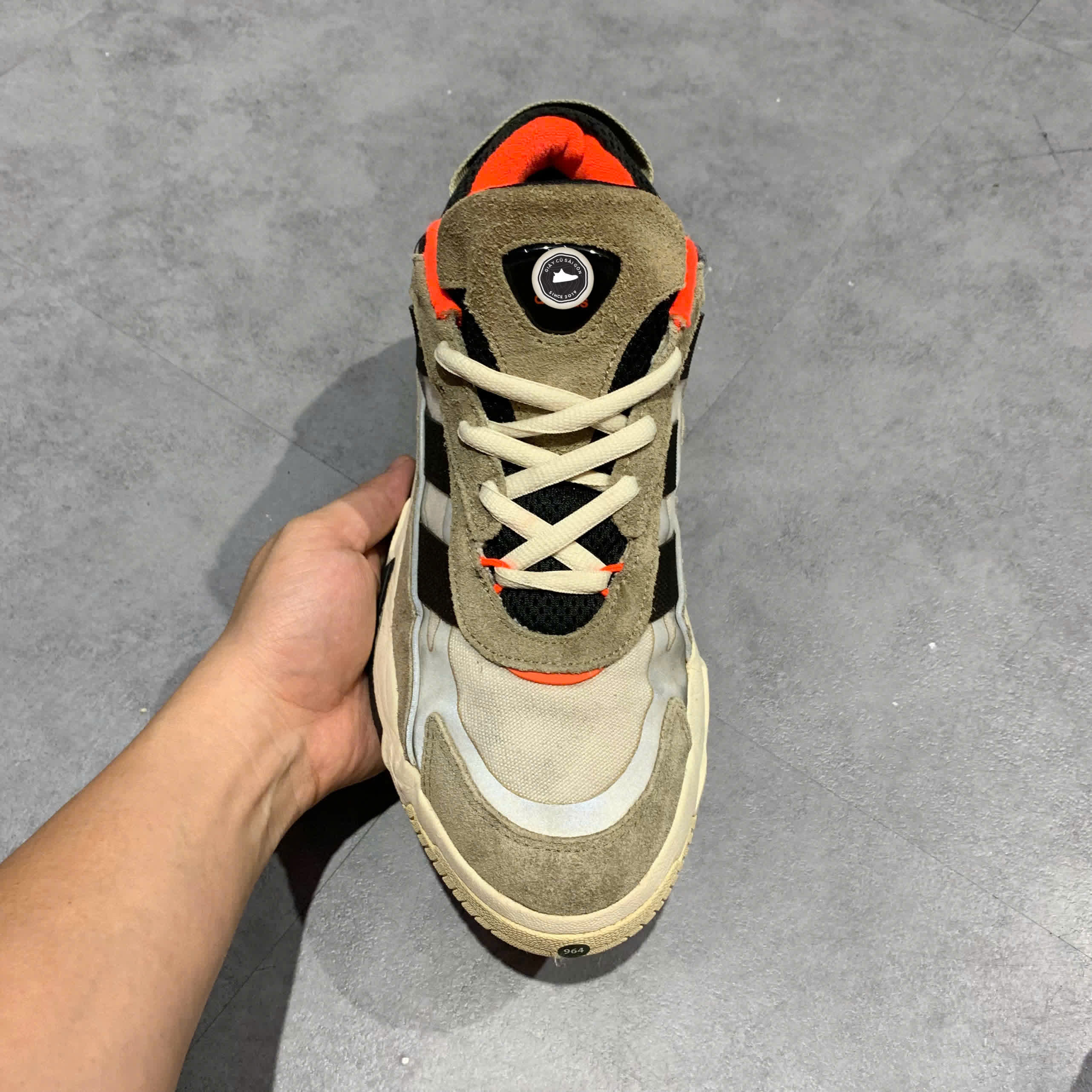ADIDAS NITEBALL 2 ORBIT GREEN ORANGE GX7089 – GIÀY 2HAND CHÍNH HÃNG PVN19381