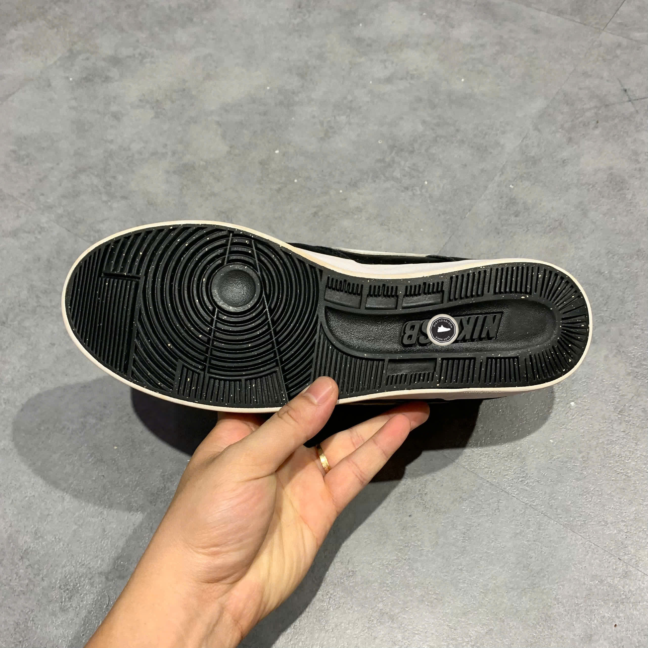 NIKE DELTA FORCE VULC SB BLACK 942237 010 – SIZE 42.5 GIÀY 2HAND CHÍNH HÃNG PVN19389