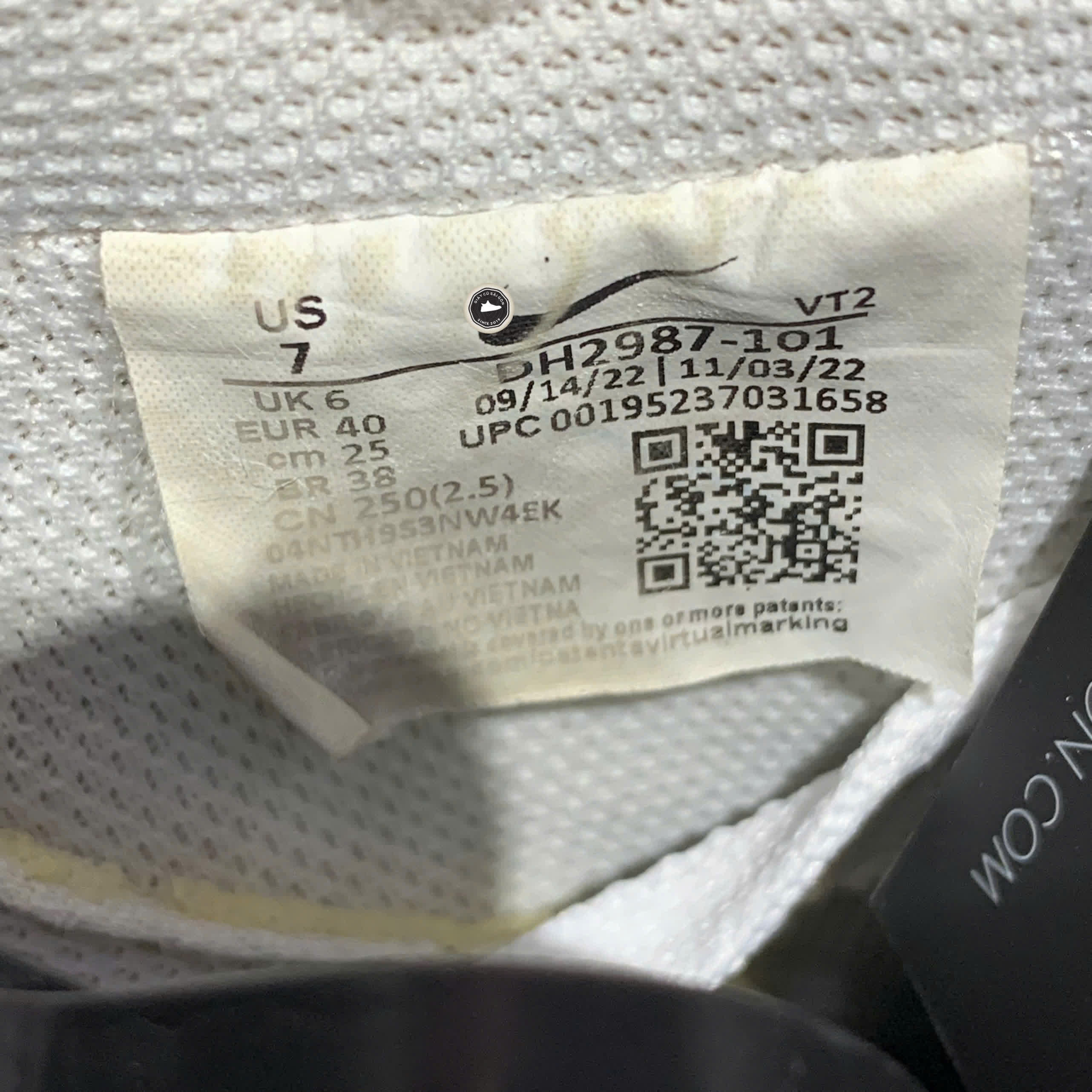 NIKE COURT VISION LOW NEXT NATURE DH2987 101 – GIÀY 2HAND CHÍNH HÃNG PVN19364