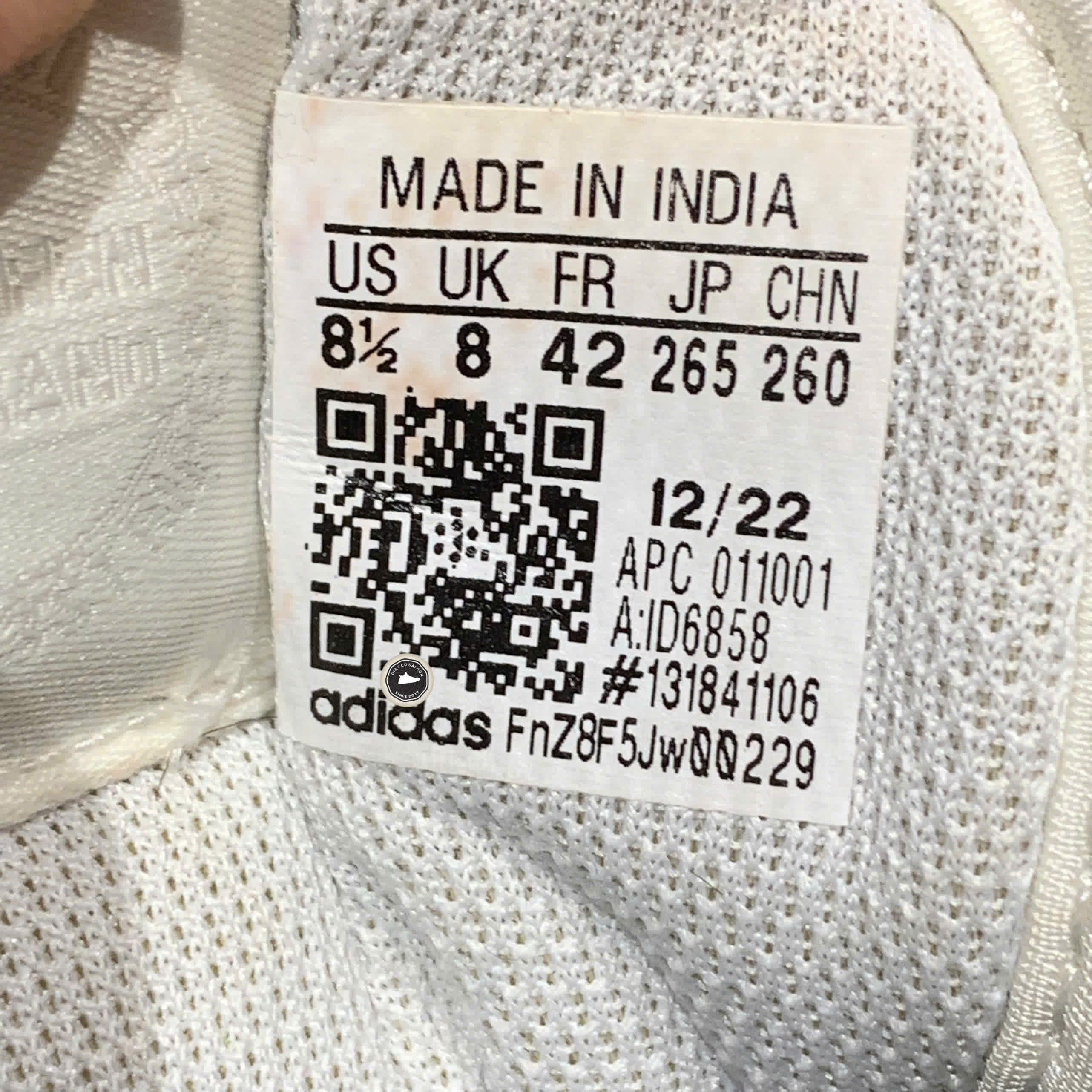 ADIDAS FORUM LOW CL “CHALK WHITE/GUM” ID6858 – GIÀY 2HAND CHÍNH HÃNG PVN19262