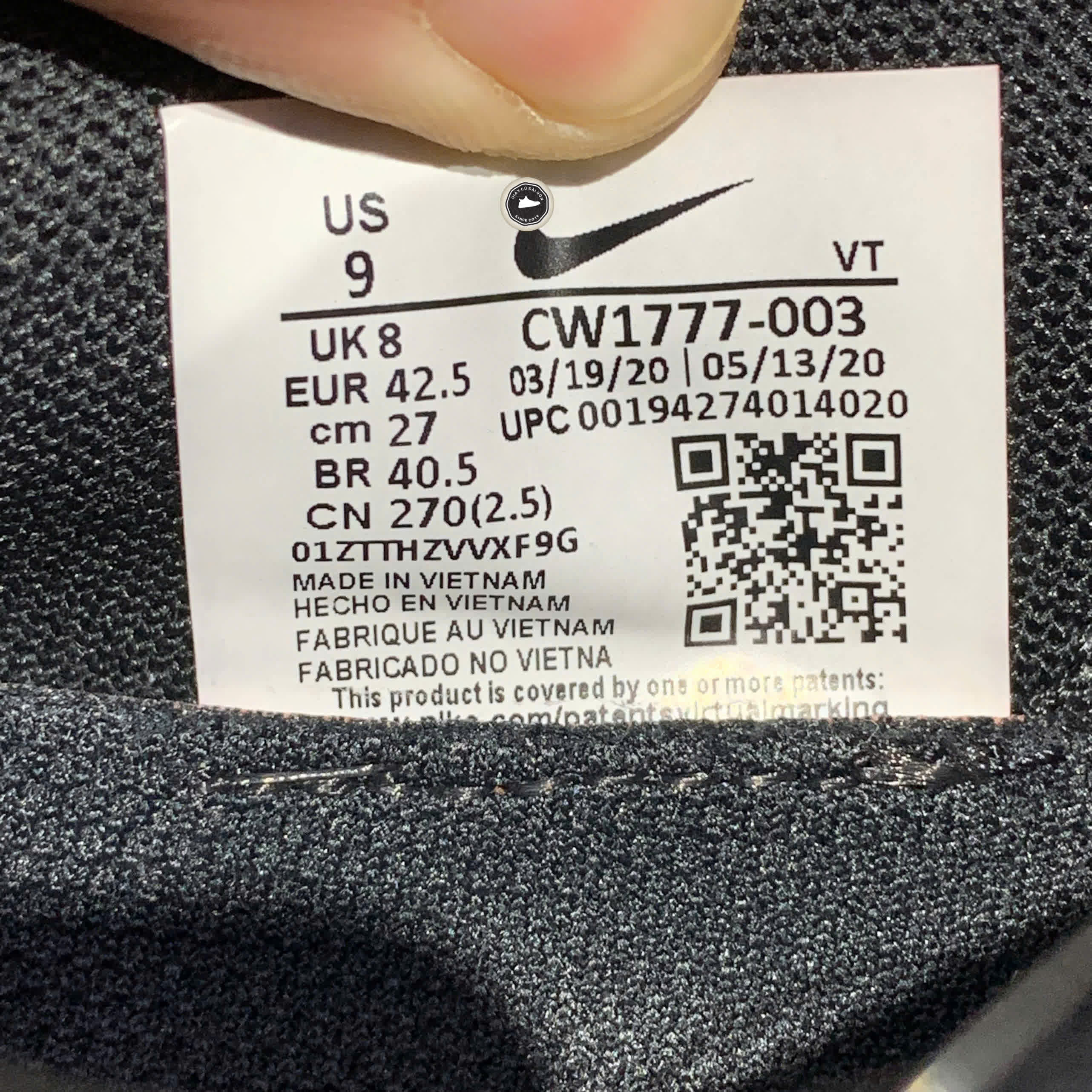 NIKE REACT MILER CW1777‑003 SIZE 42.5 – GIÀY 2HAND CHÍNH HÃNG