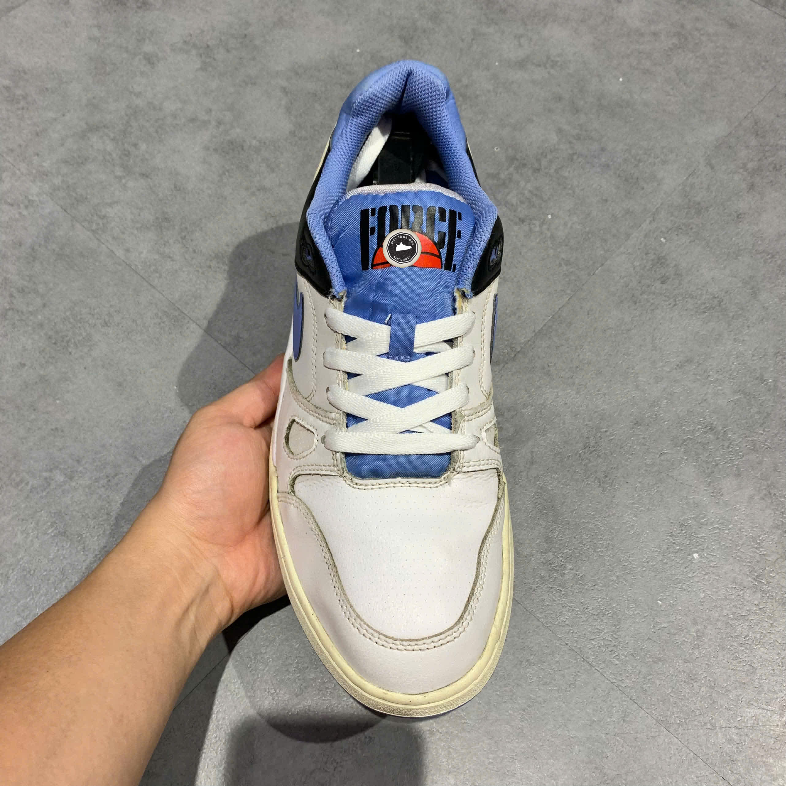 NIKE FULL FORCE LOW ‘POLAR BLUE’ FB1362-100 – SIZE 43 – GIÀY 2HAND