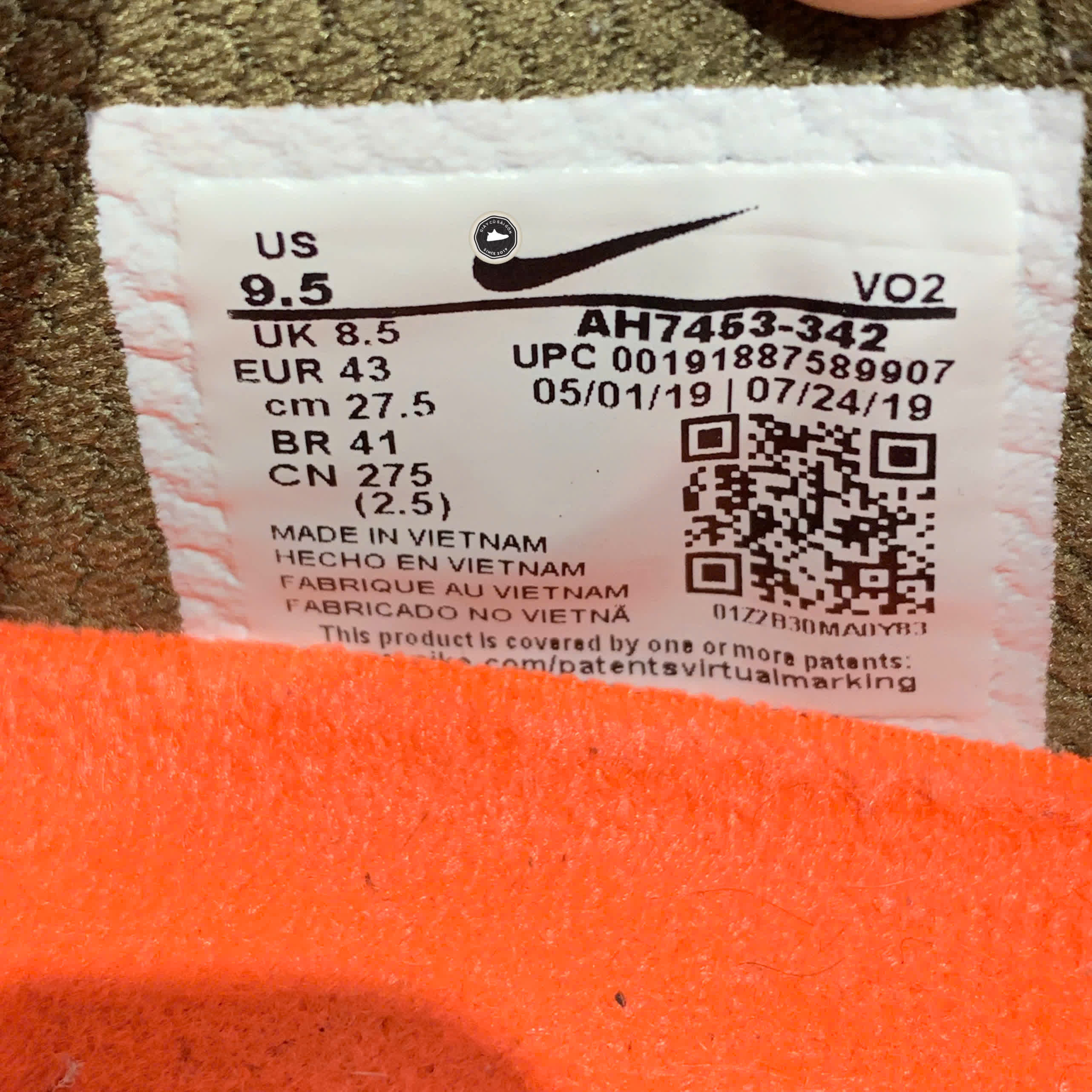 NIKE METCON 4 AH7453 342 – SIZE 43 GIÀY 2HAND CHÍNH HÃNG PVN19482