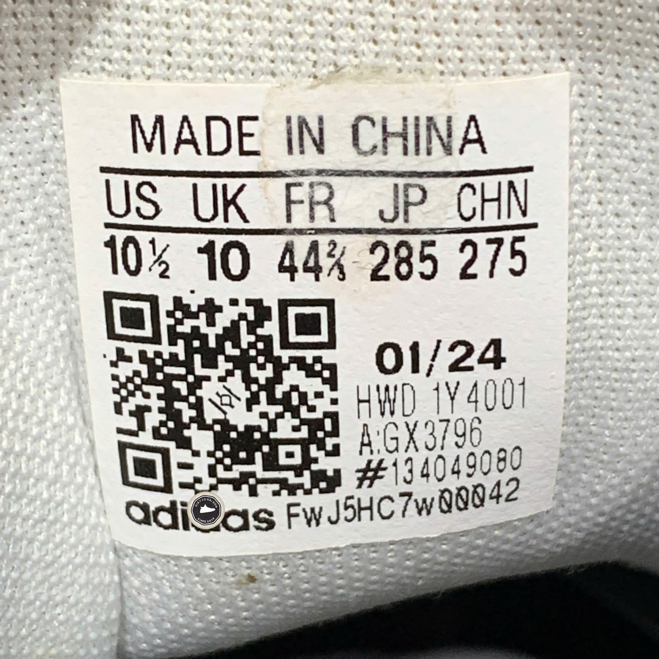 ADIDAS NEO CLOUDFOAM HWD – 1Y4001 – SIZE 44 2/3 – GIÀY 2HAND CHÍNH HÃNG