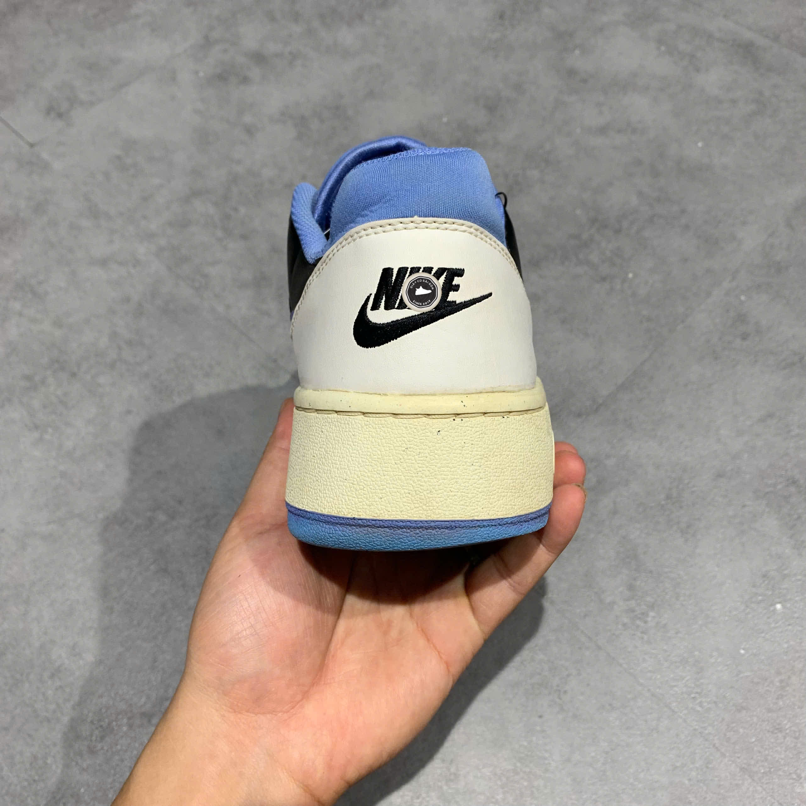 NIKE FULL FORCE LOW ‘POLAR BLUE’ FB1362‑100 SIZE 44 GIÀY 2HAND