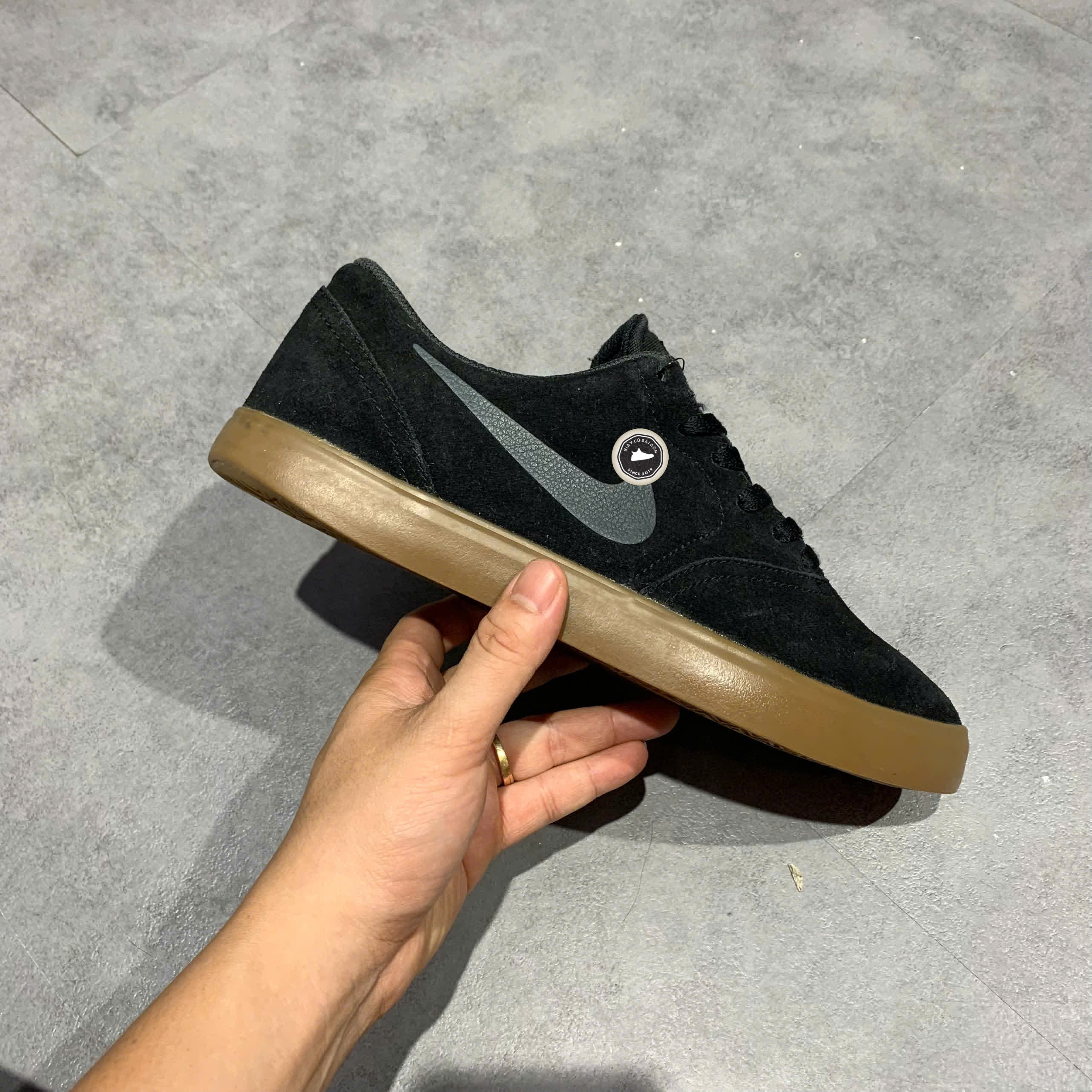 Sneakers Nike Sb Check 43 NIKE SB CHECK 'BLACK/GUM DARK BROWN