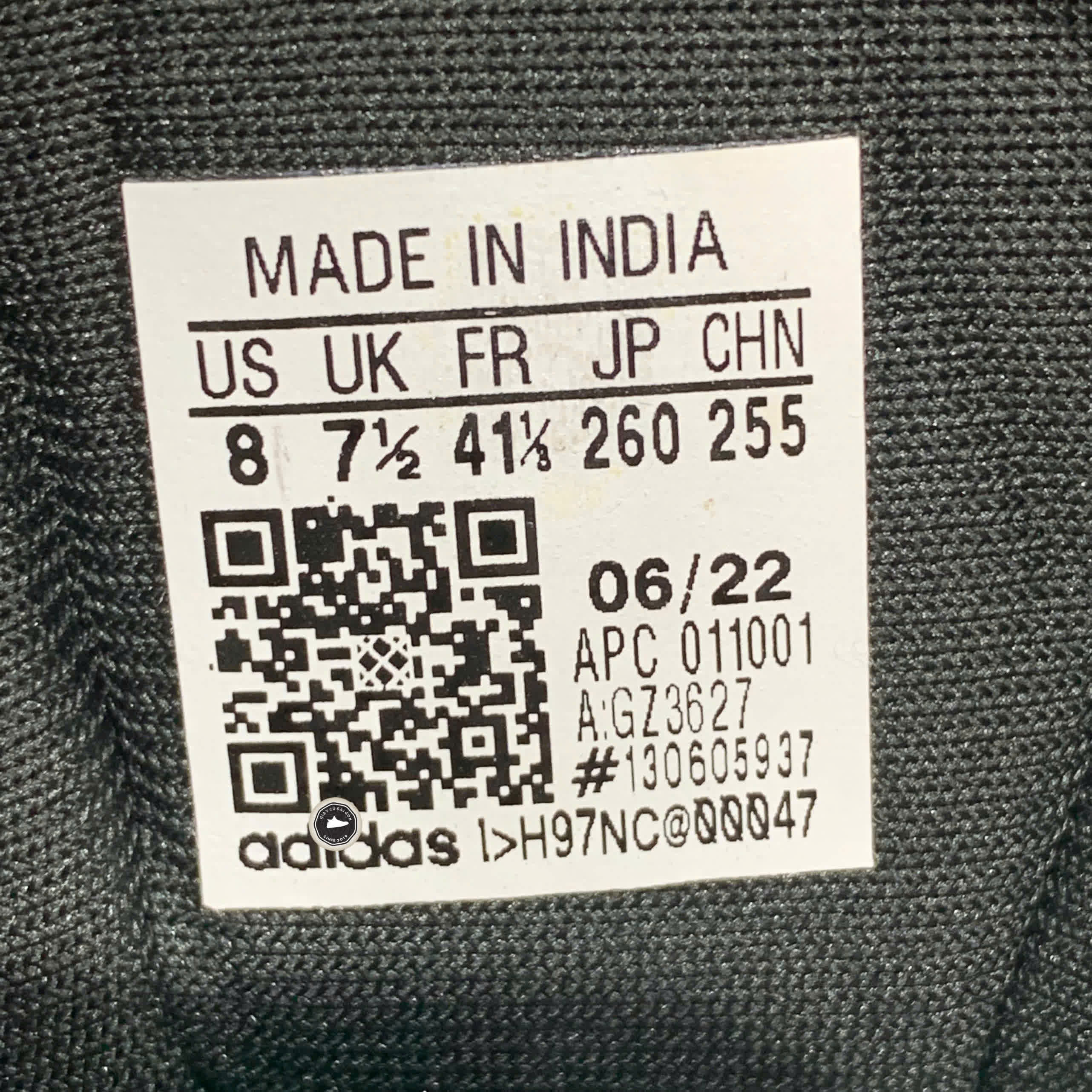 ADIDAS NITEBALL 2.0 'BLACK/GUM' – GZ3627 – SIZE 41 1/3 GIÀY 2HAND CHÍNH HÃNG [PVN19249]