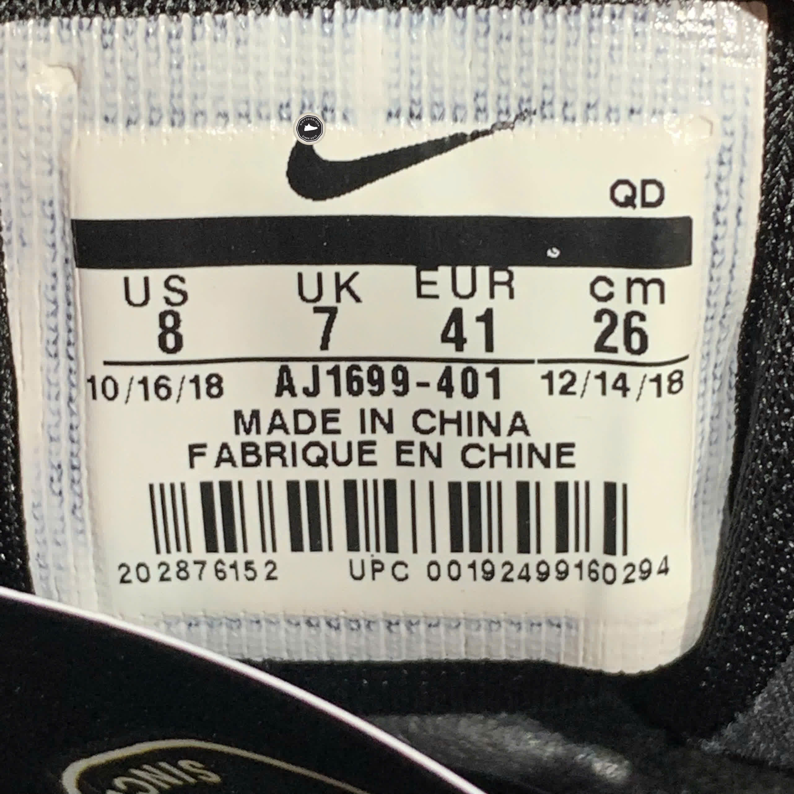 NIKE AIR ZOOM STREAK 7 'DARK BLUE/GREEN' – AJ1699‑401 – GIÀY 2HAND CHÍNH HÃNG [PVN19278]