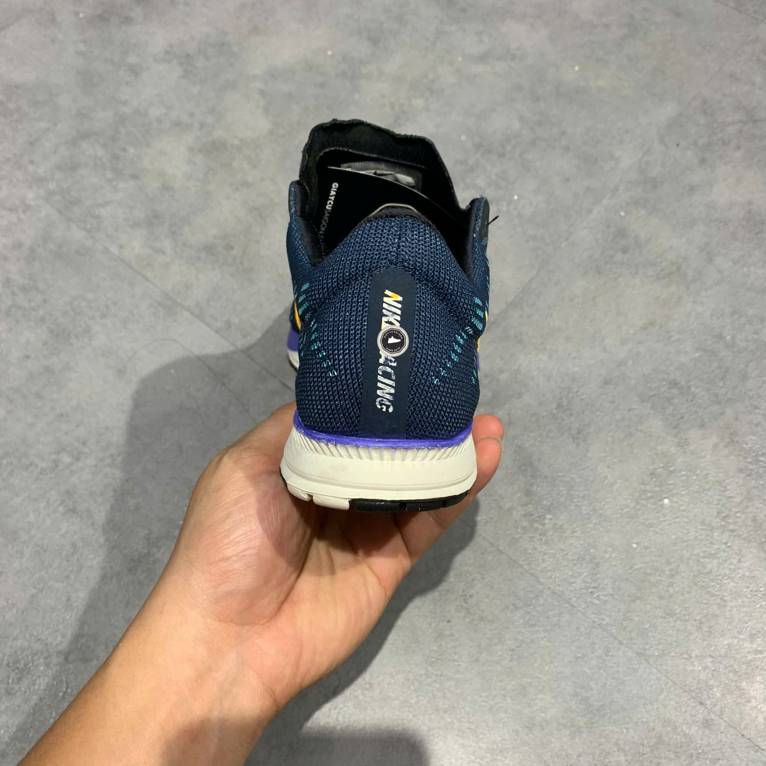 NIKE AIR ZOOM STREAK 7 'DARK BLUE/GREEN' – AJ1699‑401 – GIÀY 2HAND CHÍNH HÃNG [PVN19278]