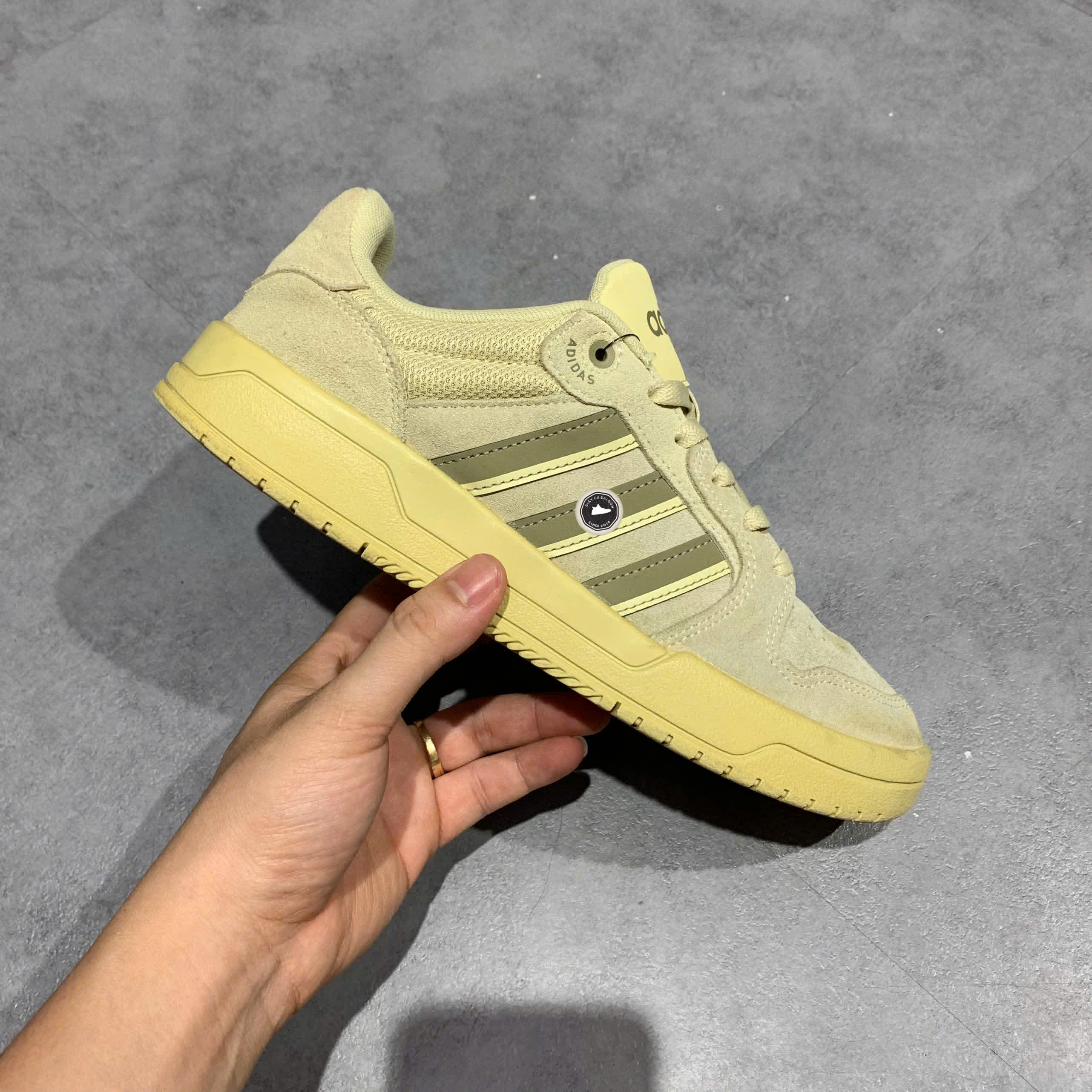 ADIDAS NEO ENTRAP ‘YELLOW’ GW9675 GIÀY 2HAND CHÍNH HÃNG [PVN19353]